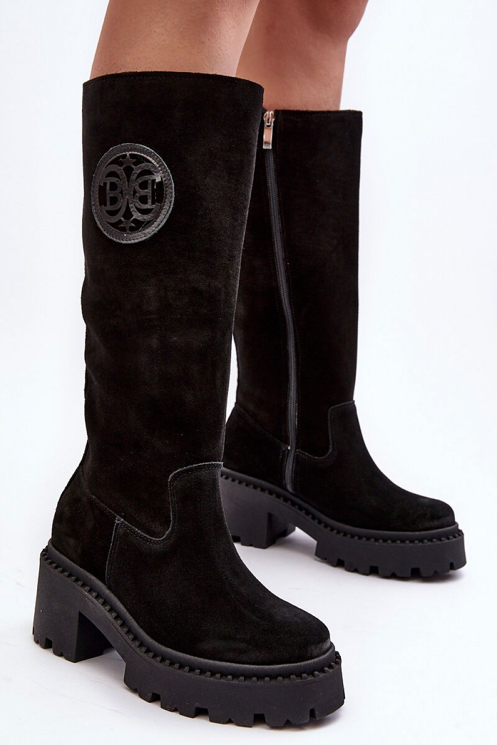 Laarzen met hoge hakken model 187333 Step in style