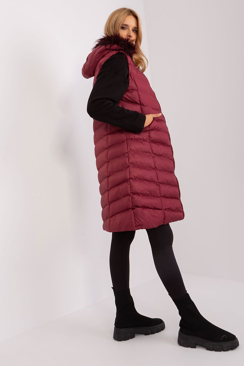 vest model 187443 Rue Paris