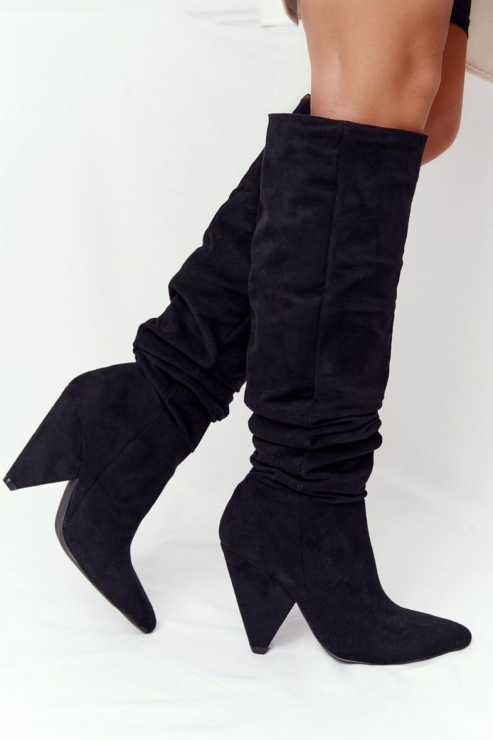 Laarzen met hoge hakken model 190214 Step in style
