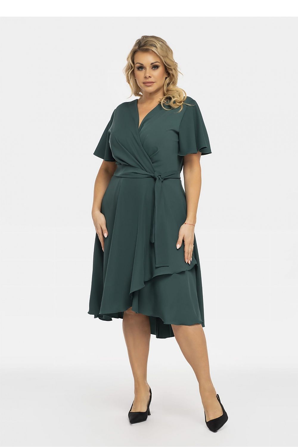 Plus size jurk model 190950 Karko