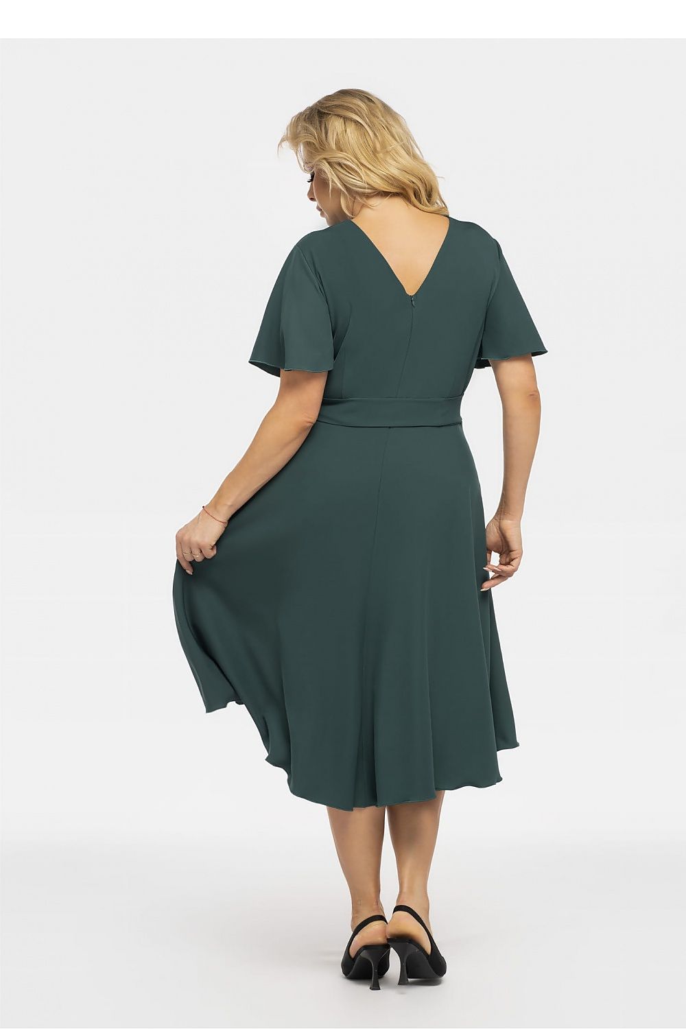 Plus size jurk model 190950 Karko