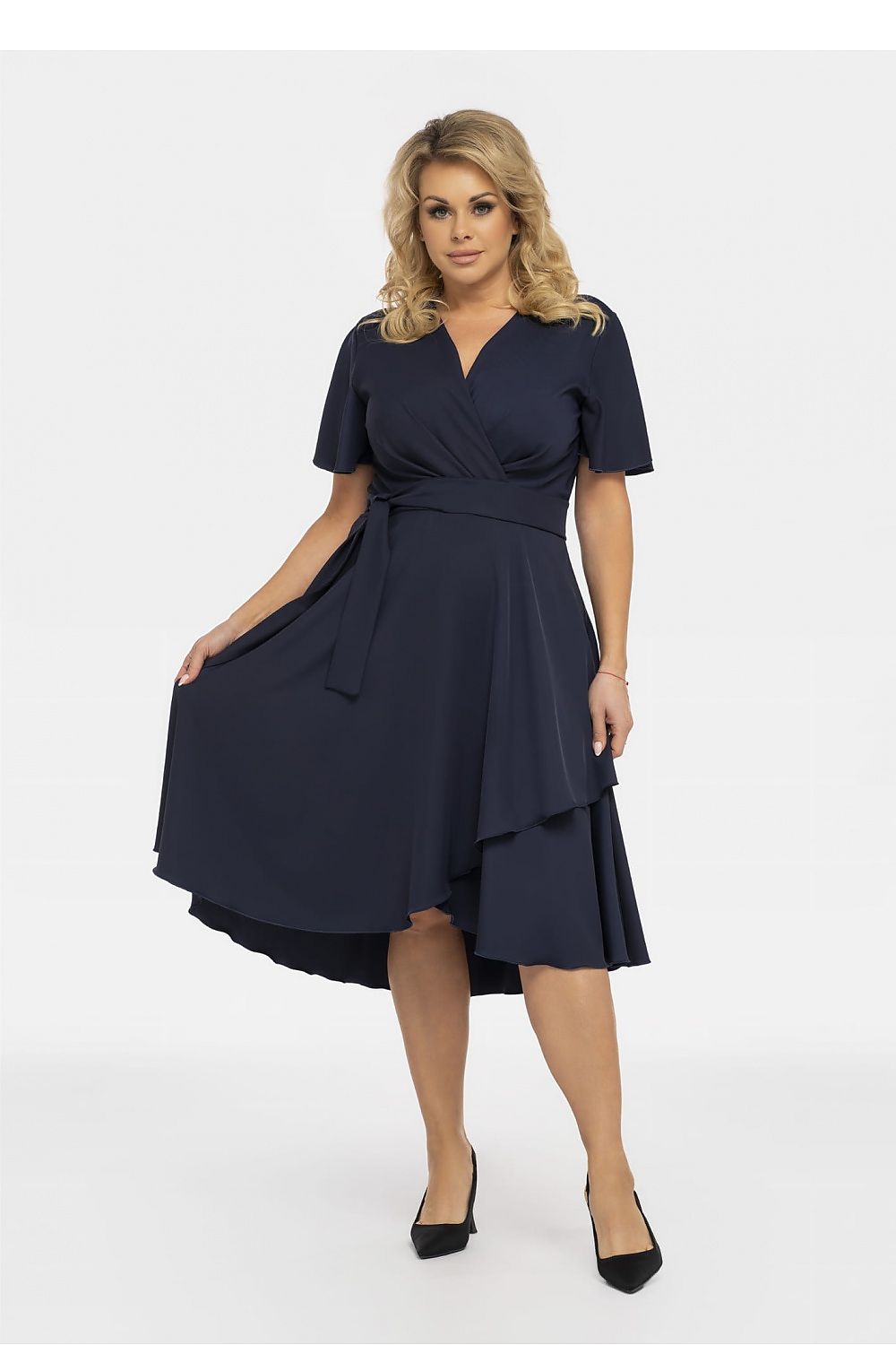 Plus size jurk model 190952 Karko