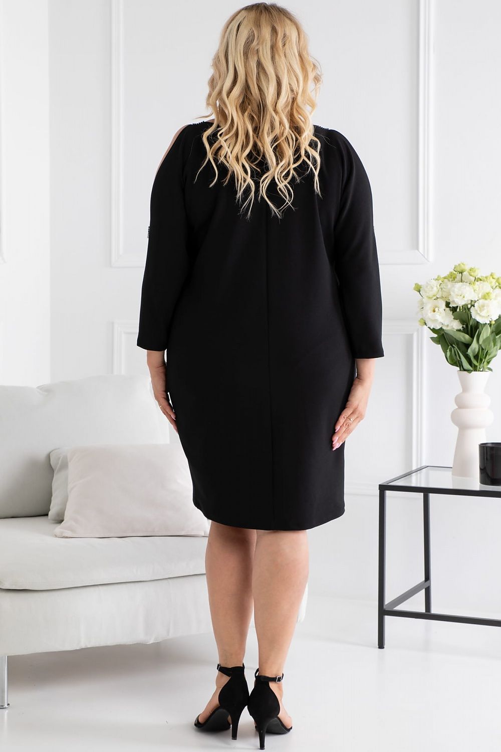 Plus size jurk model 191383 Karko