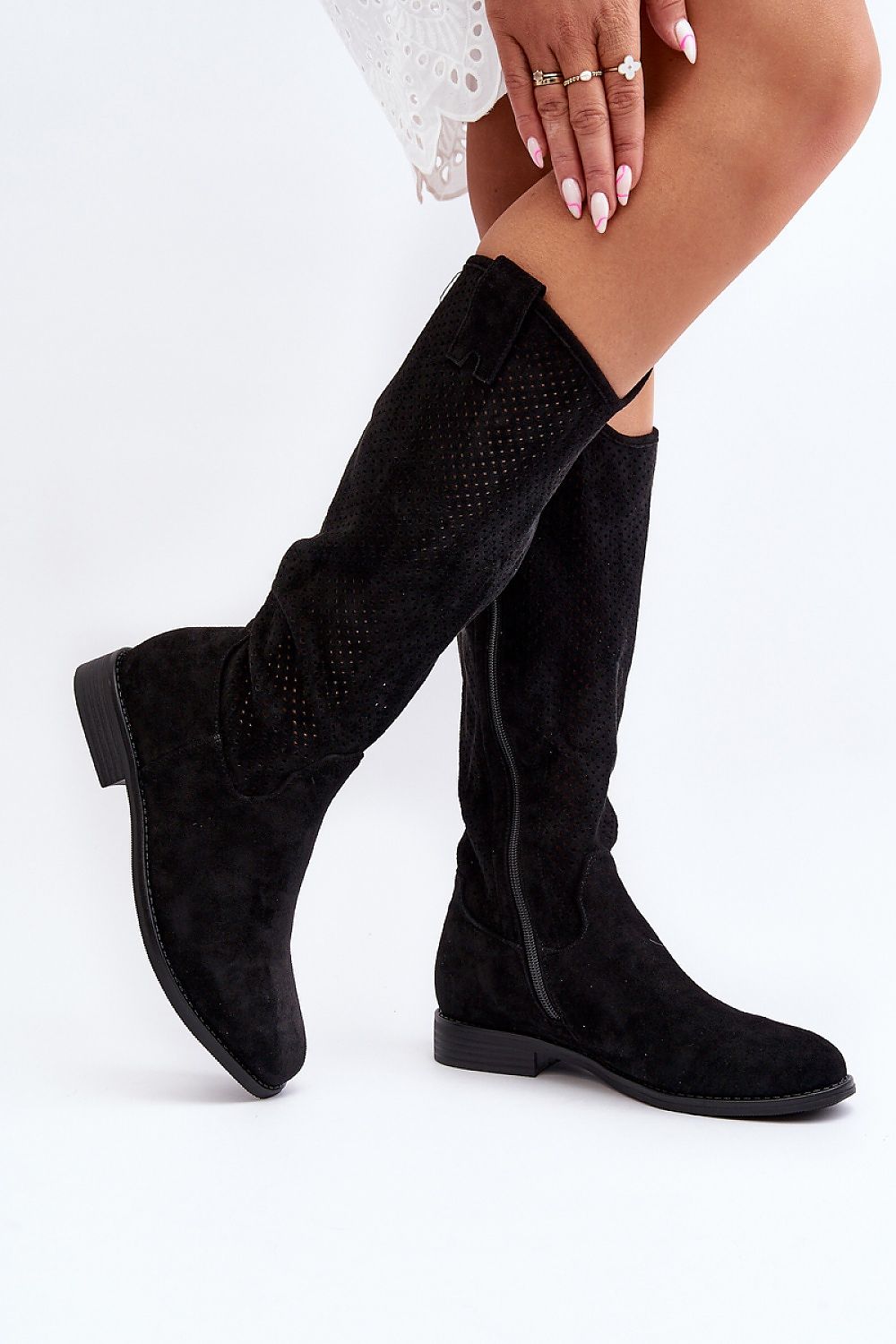 Opengewerkte laarzen model 192101 Step in style