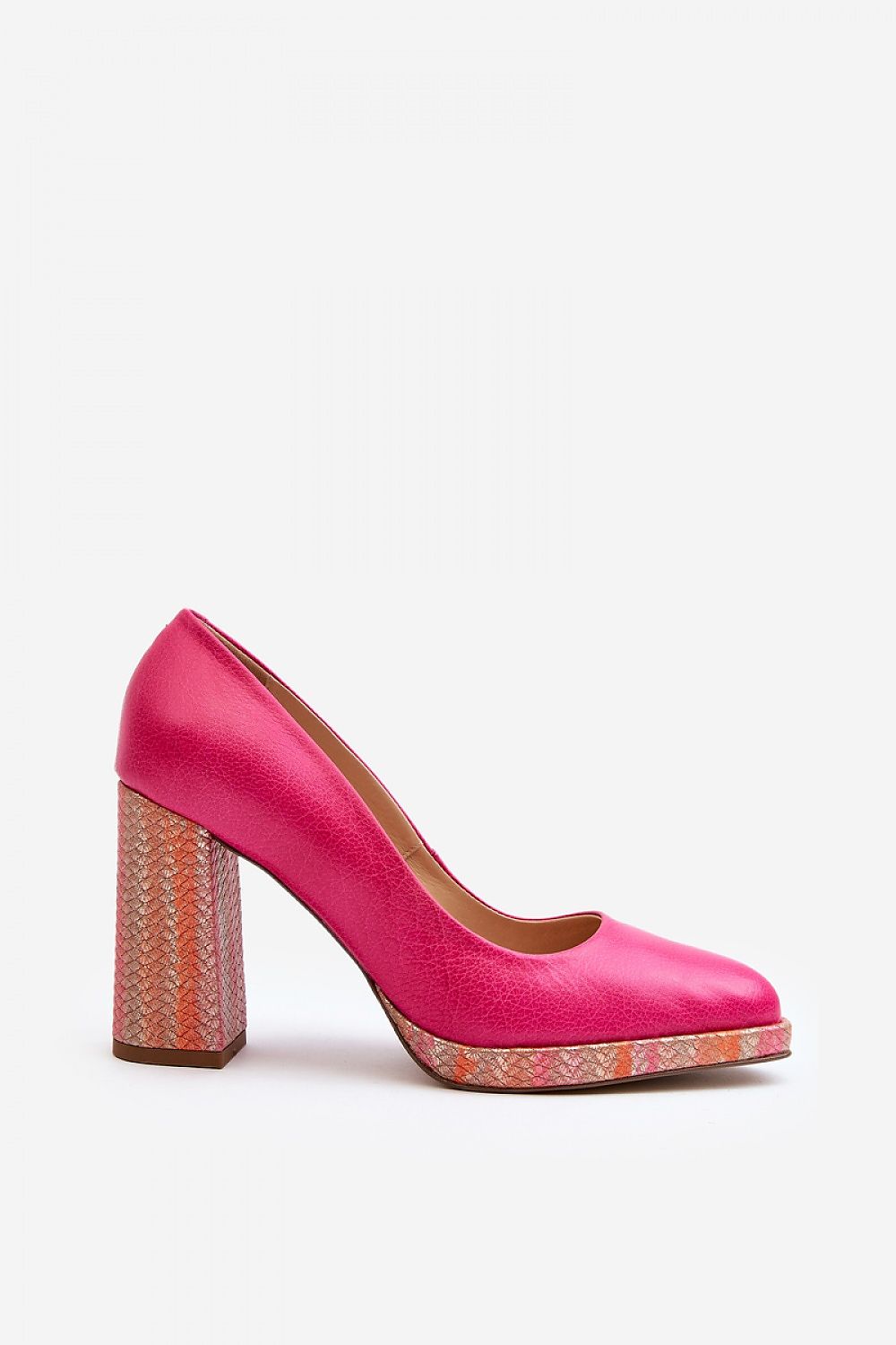 Pumps met dikke hak model 192296 Step in style