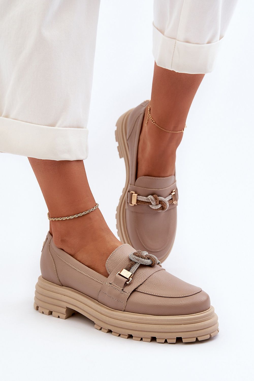 Moccassins model 195257 Step in style