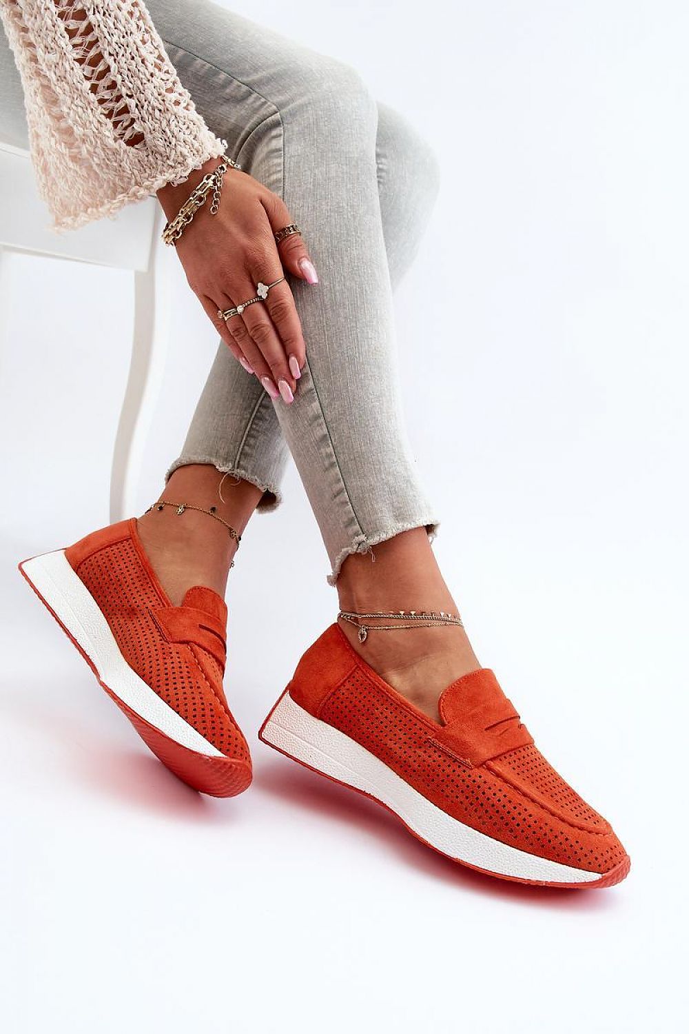 Moccassins model 195716 Step in style