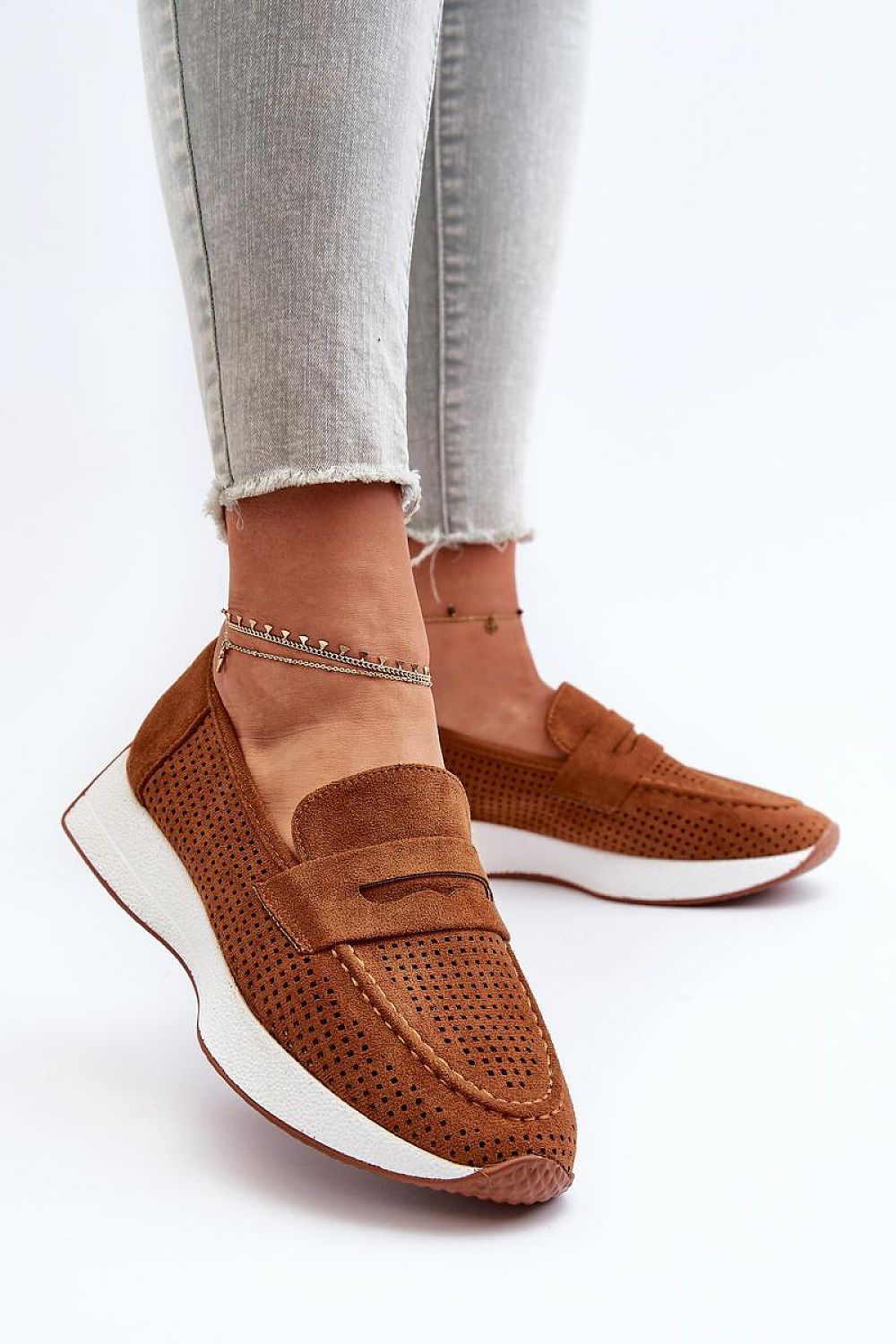 Moccassins model 195717 Step in style