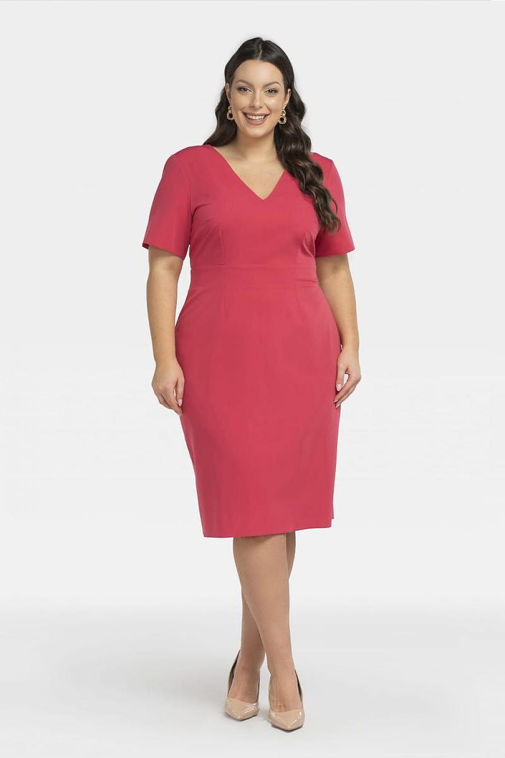 Plus size jurk model 196880 Karko