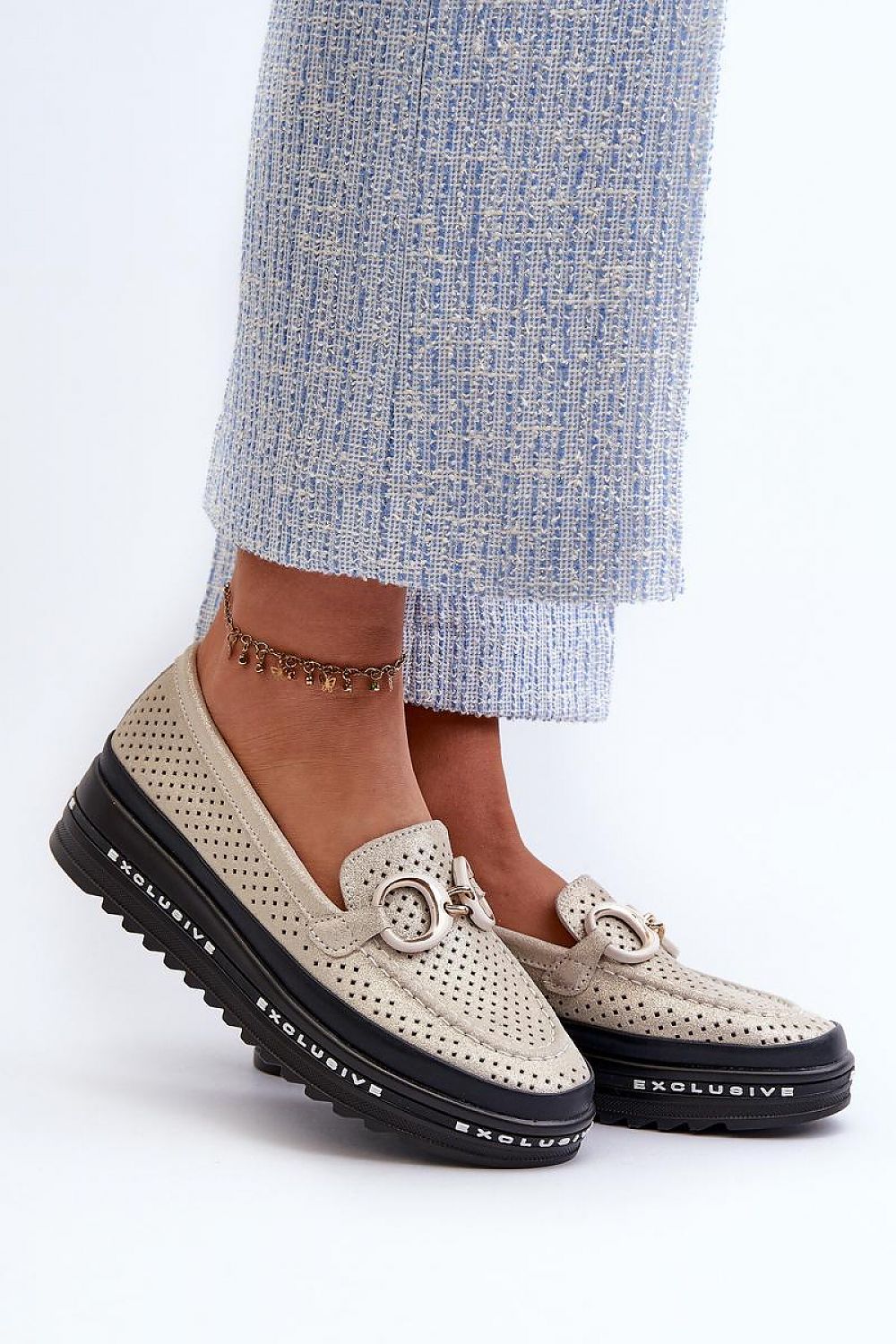 Moccassins model 197158 Step in style