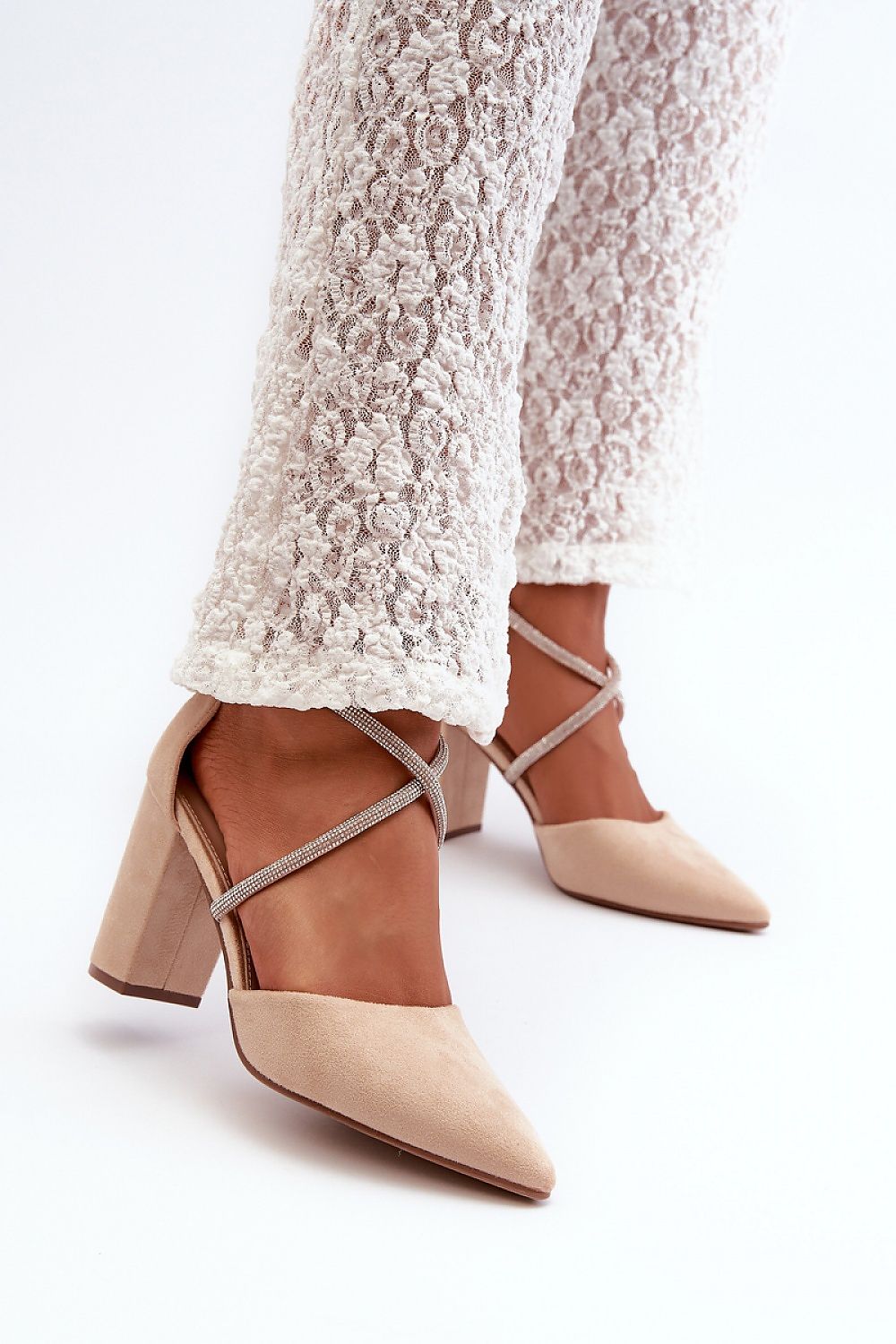 Pumps met dikke hak model 198518 Step in style