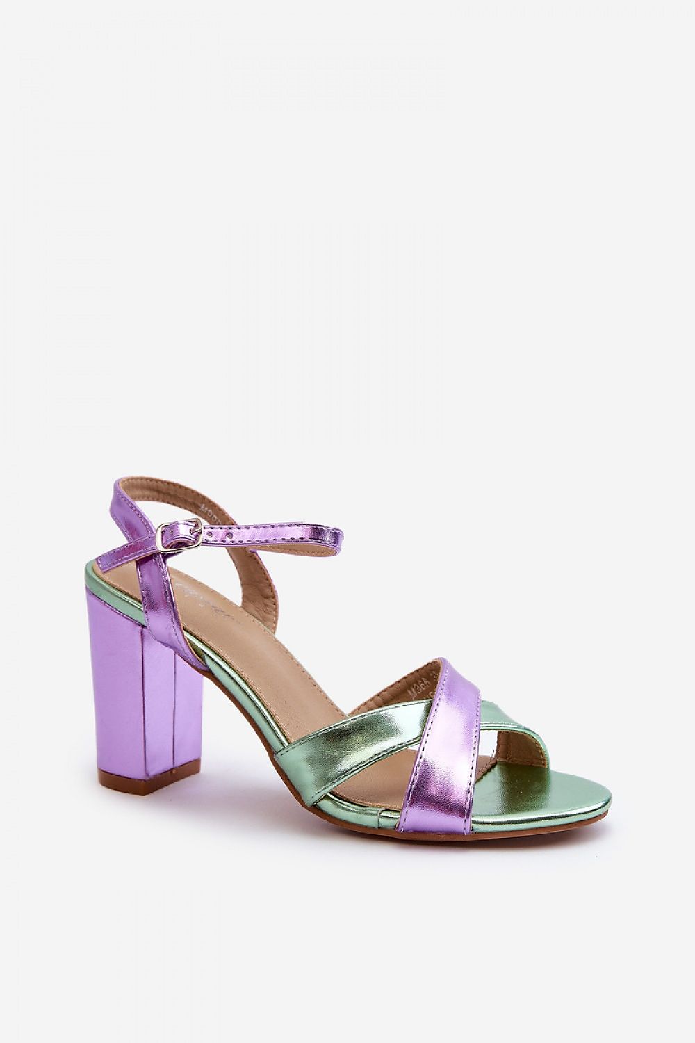 sandalen op hak model 198679 Step in style