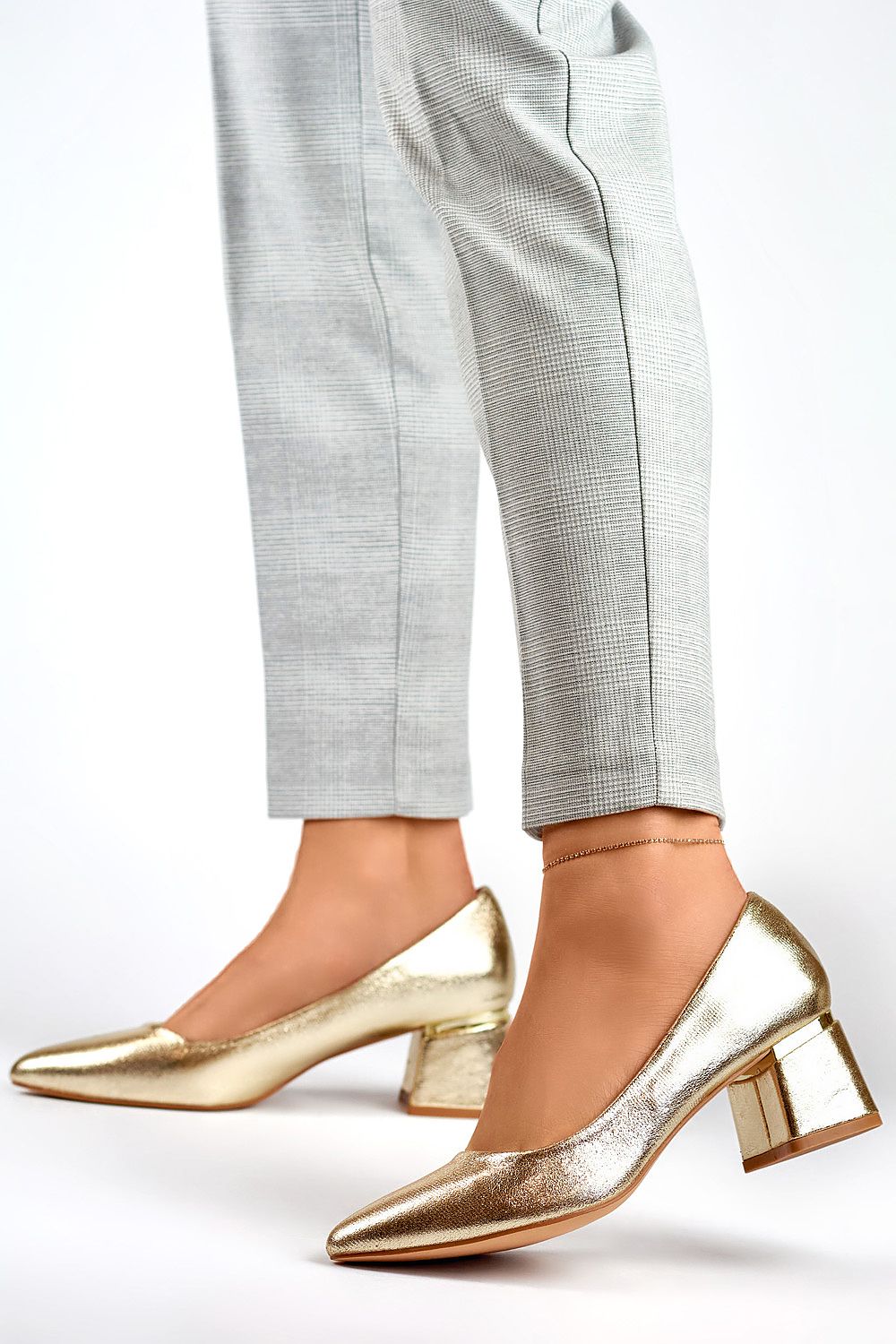 Pumps met dikke hak model 198837 PRIMO
