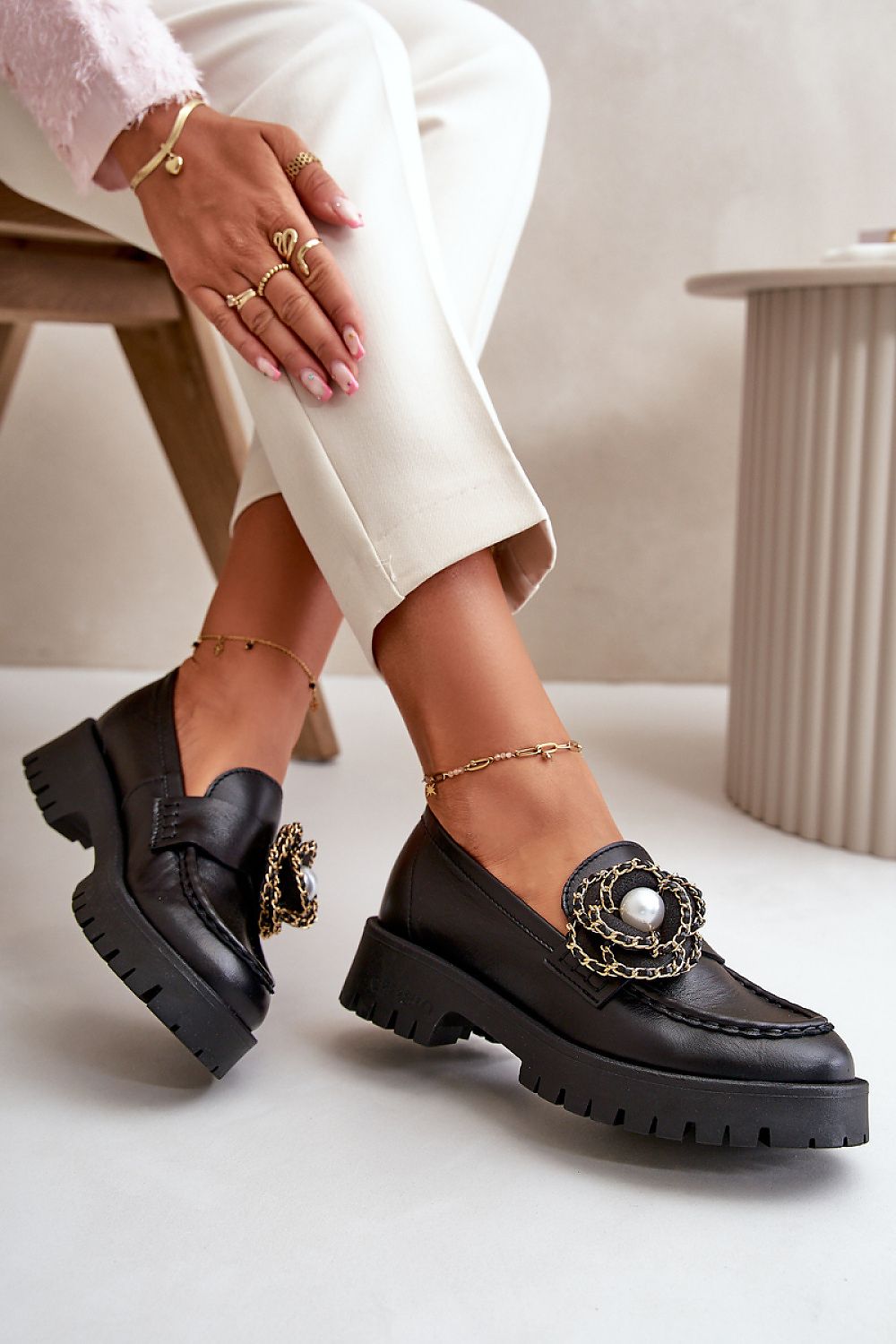 Moccassins model 199092 Step in style