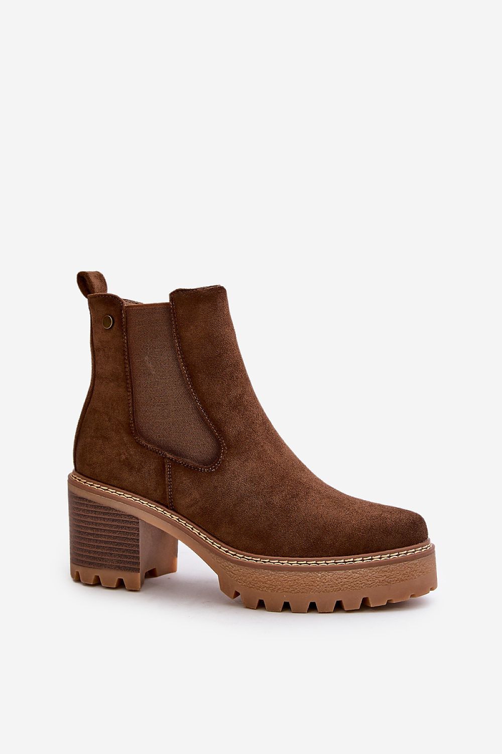 Laarsjes met hoge hak model 199293 Step in style