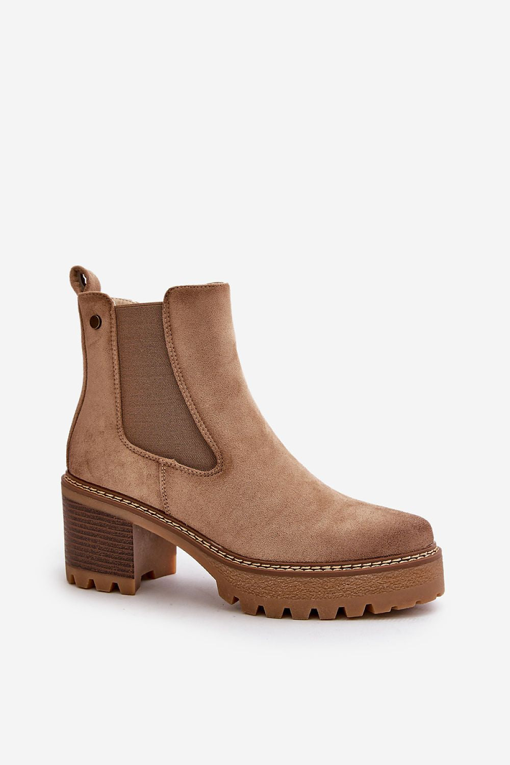 Laarsjes met hoge hak model 199294 Step in style