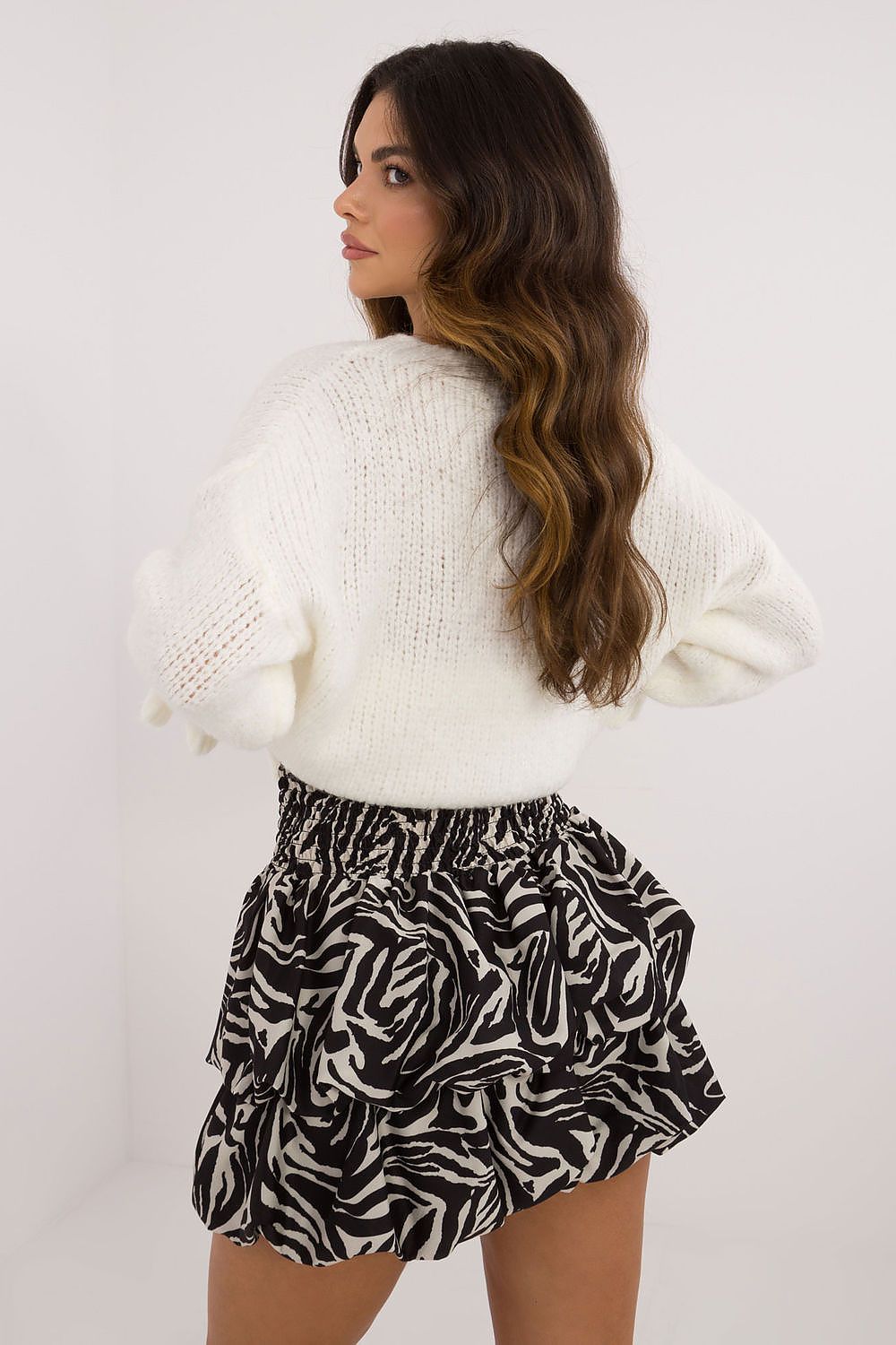 Korte rok model 201295 Italy Moda