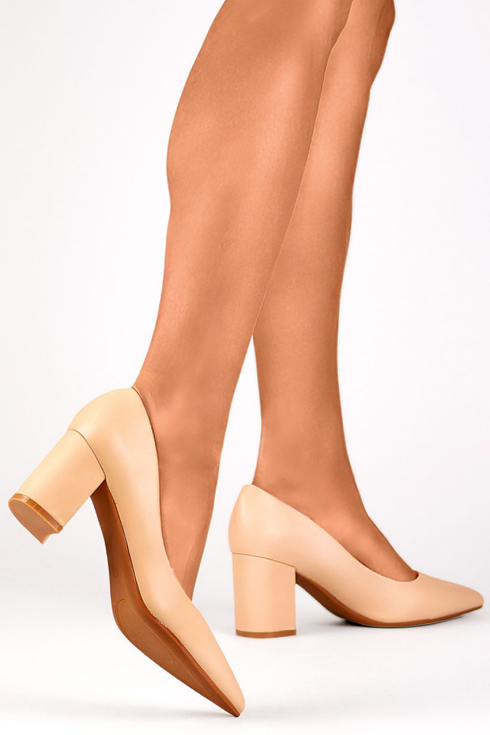 Pumps met dikke hak model 203054 PRIMO