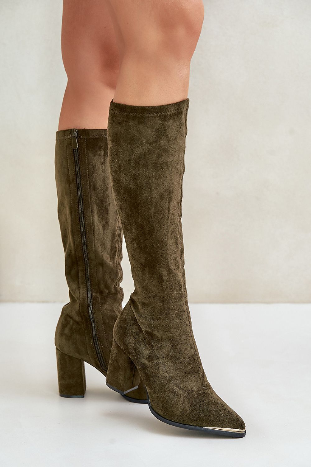 Laarzen met hoge hakken model 203497 Step in style