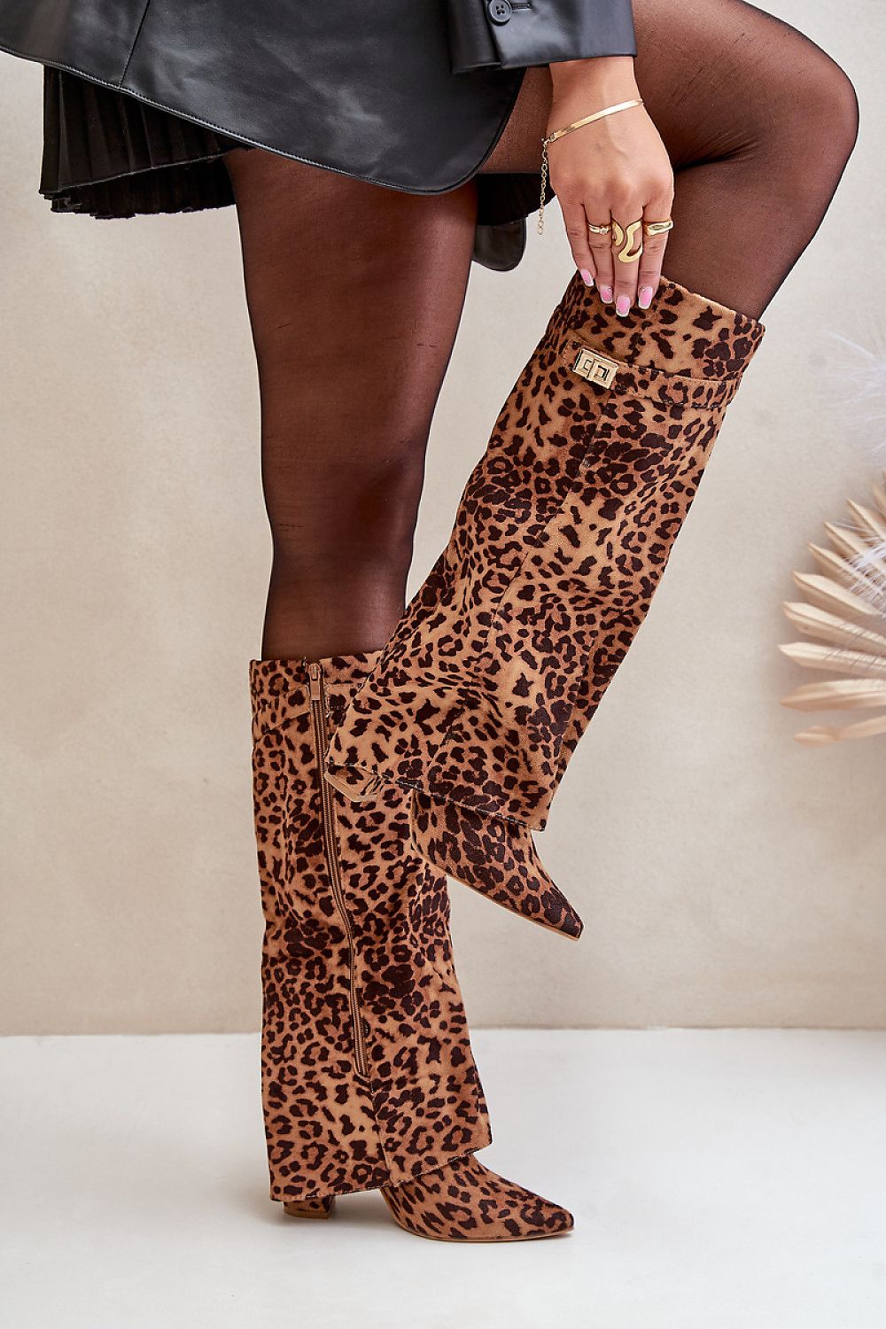Laarzen met hoge hakken model 203516 Step in style