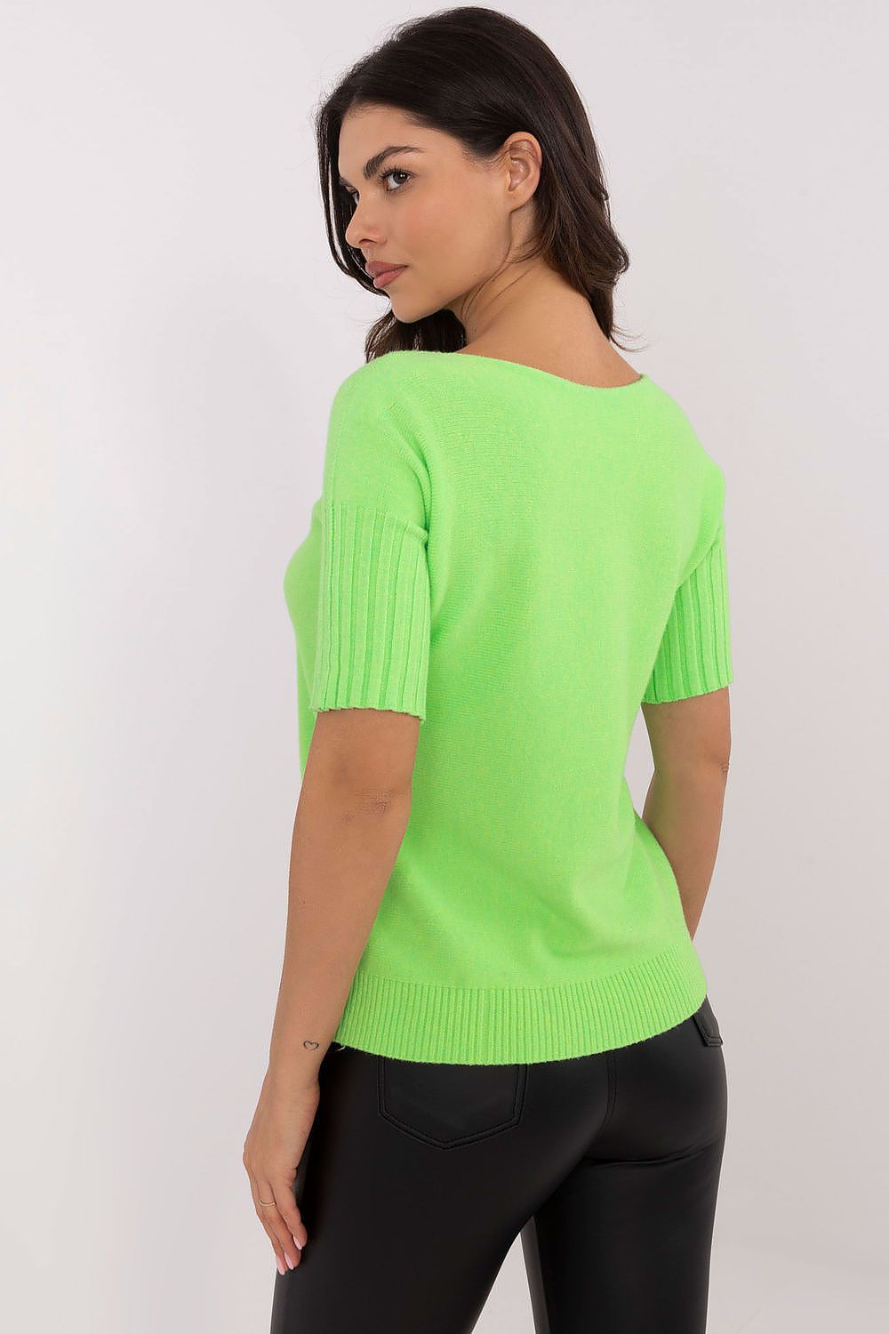 Trui met korte mouwen model 203803 Italy Moda