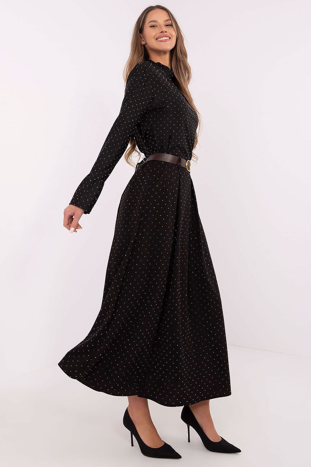 Lange rok model 203953 Italy Moda