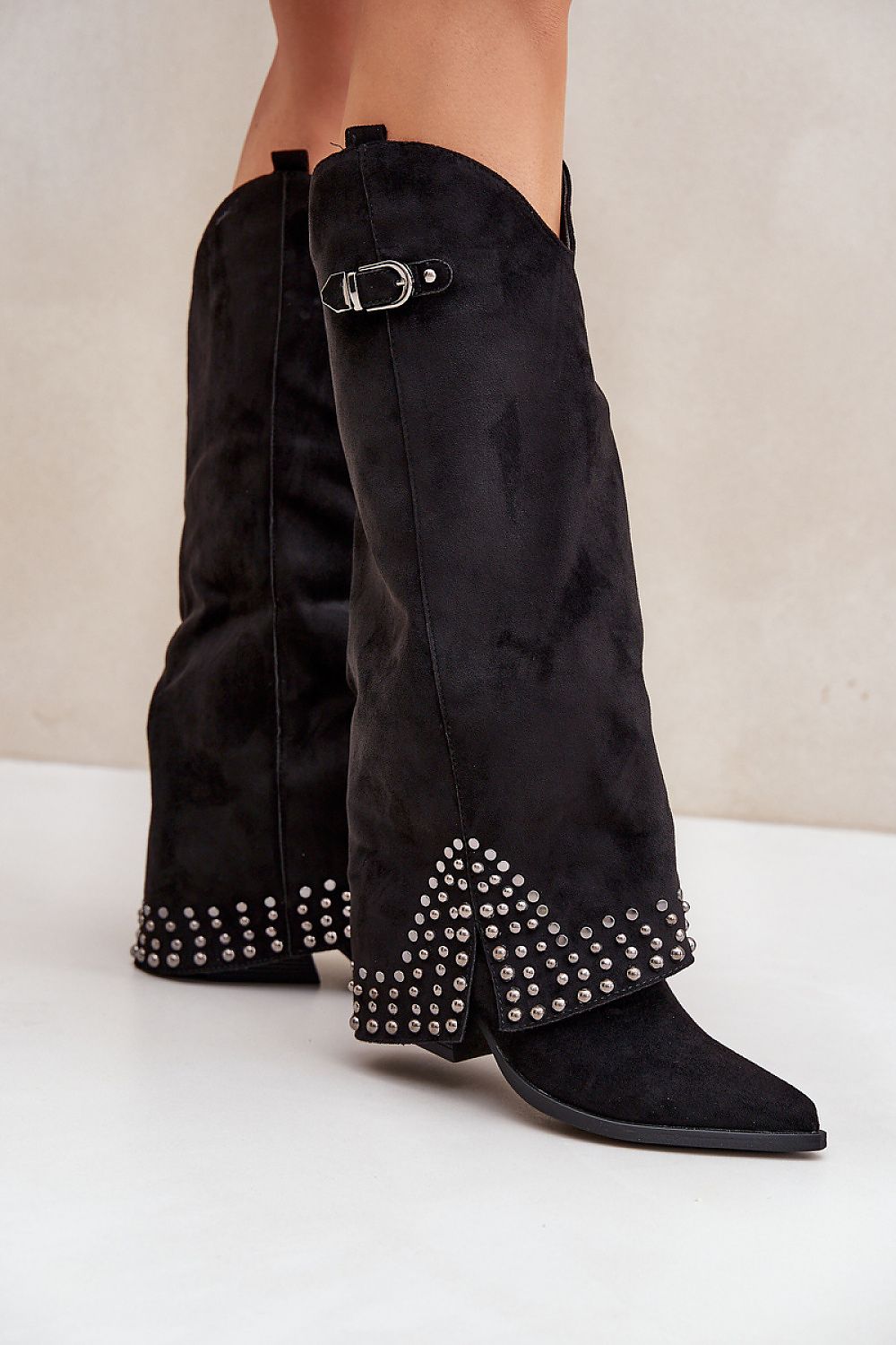 Laarzen met hoge hakken model 204658 Step in style