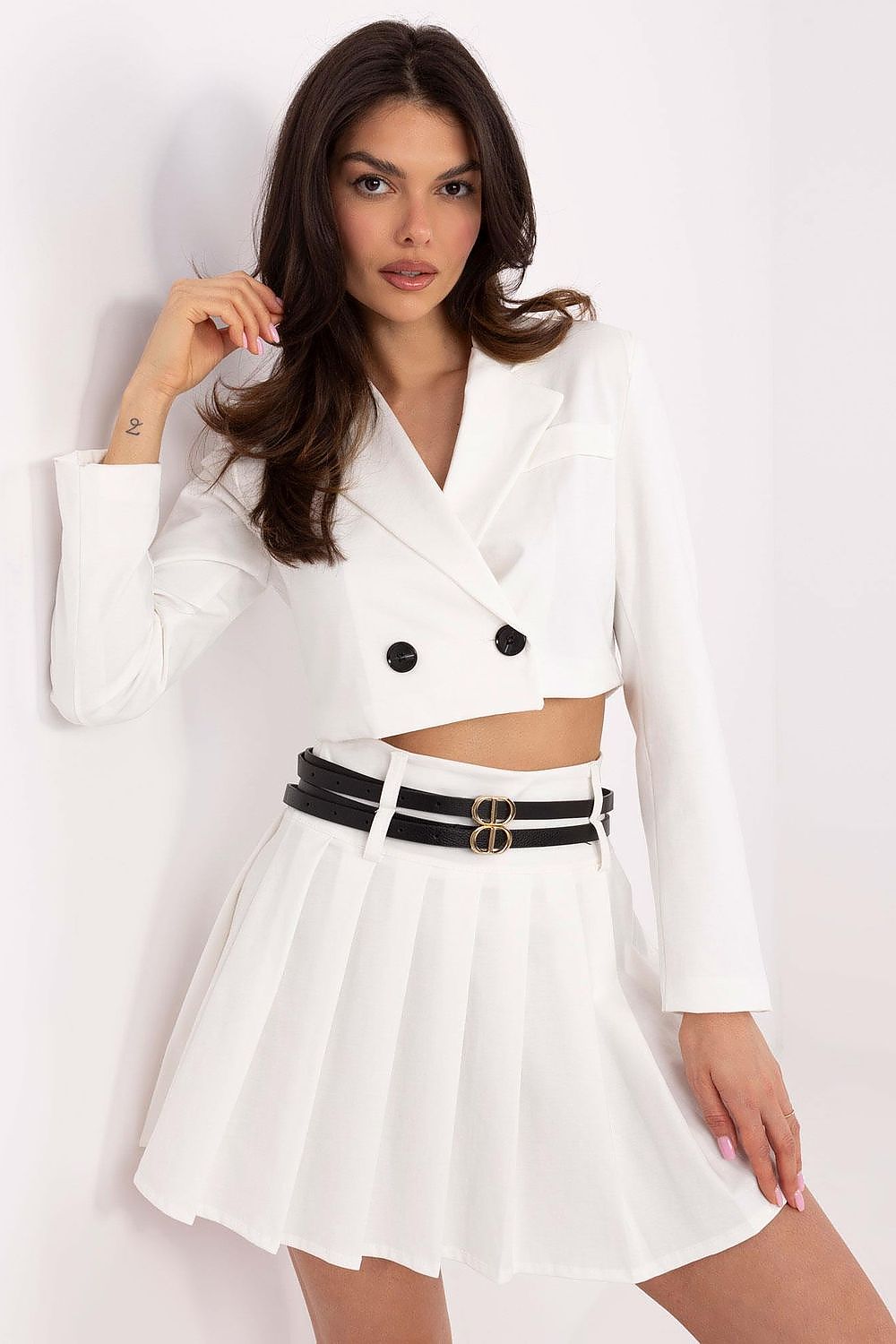Korte rok model 206389 Italy Moda