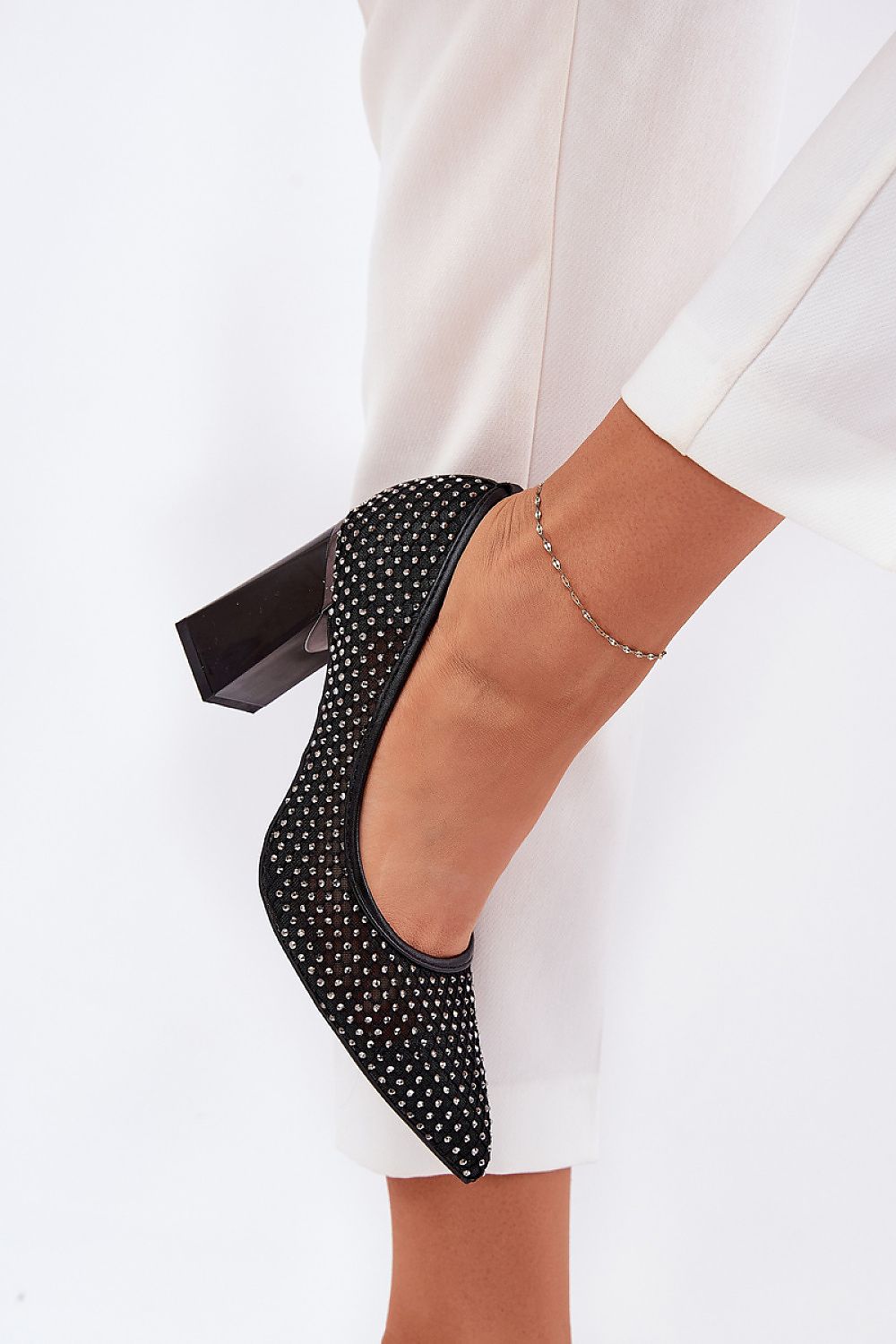 Pumps met dikke hak model 209779 Step in style
