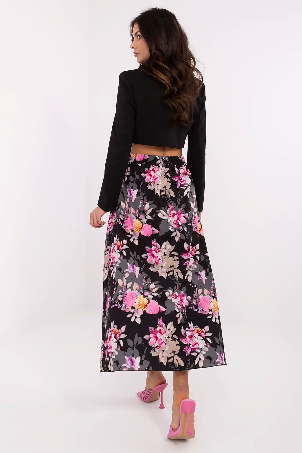 Lange rok model 211432 Italy Moda