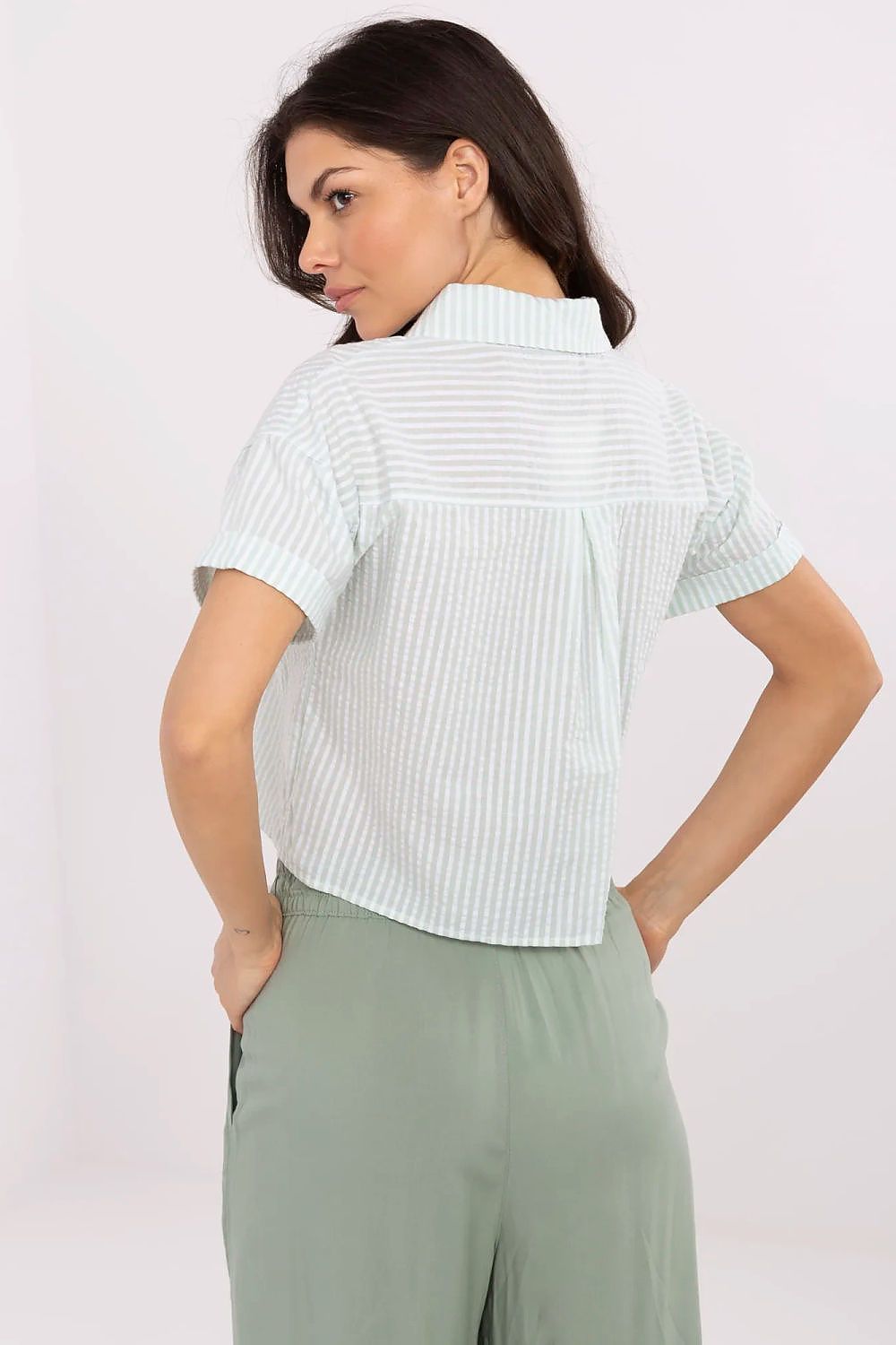 Overhemd met korte mouwen model 212733 NM