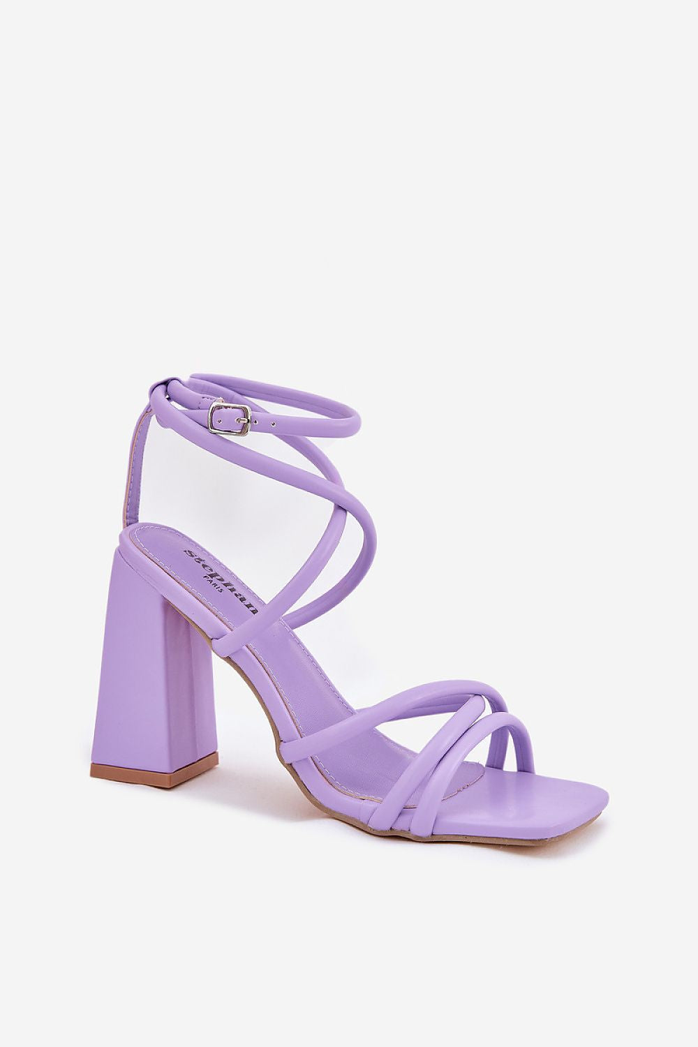 sandalen op hak model 213923 Step in style