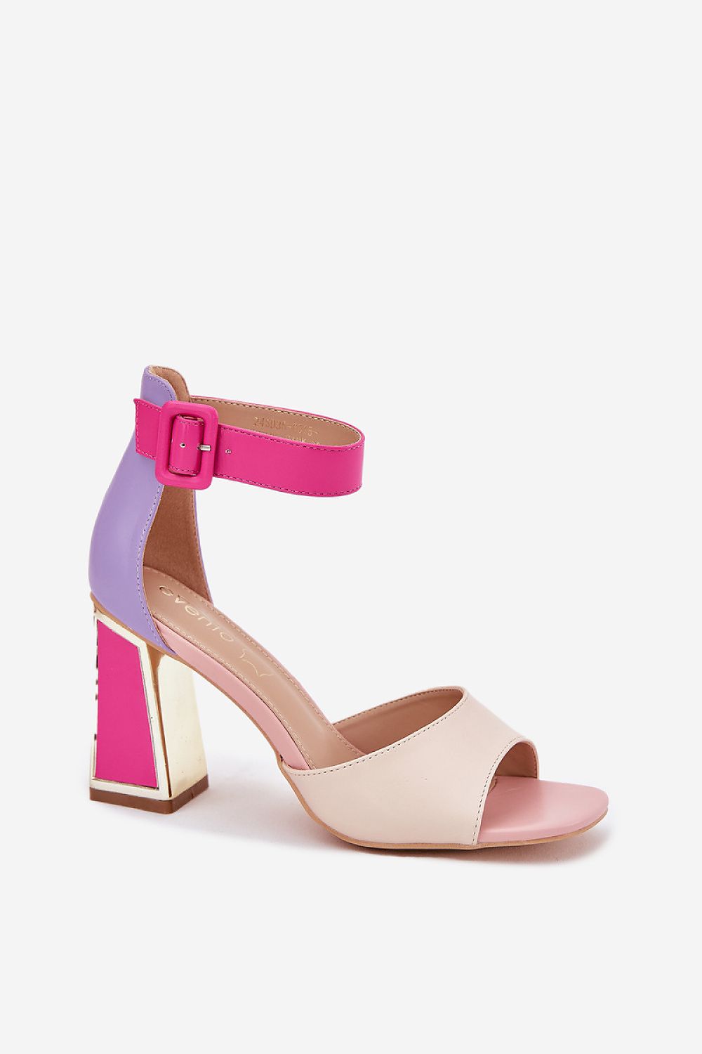 sandalen op hak model 213932 Step in style