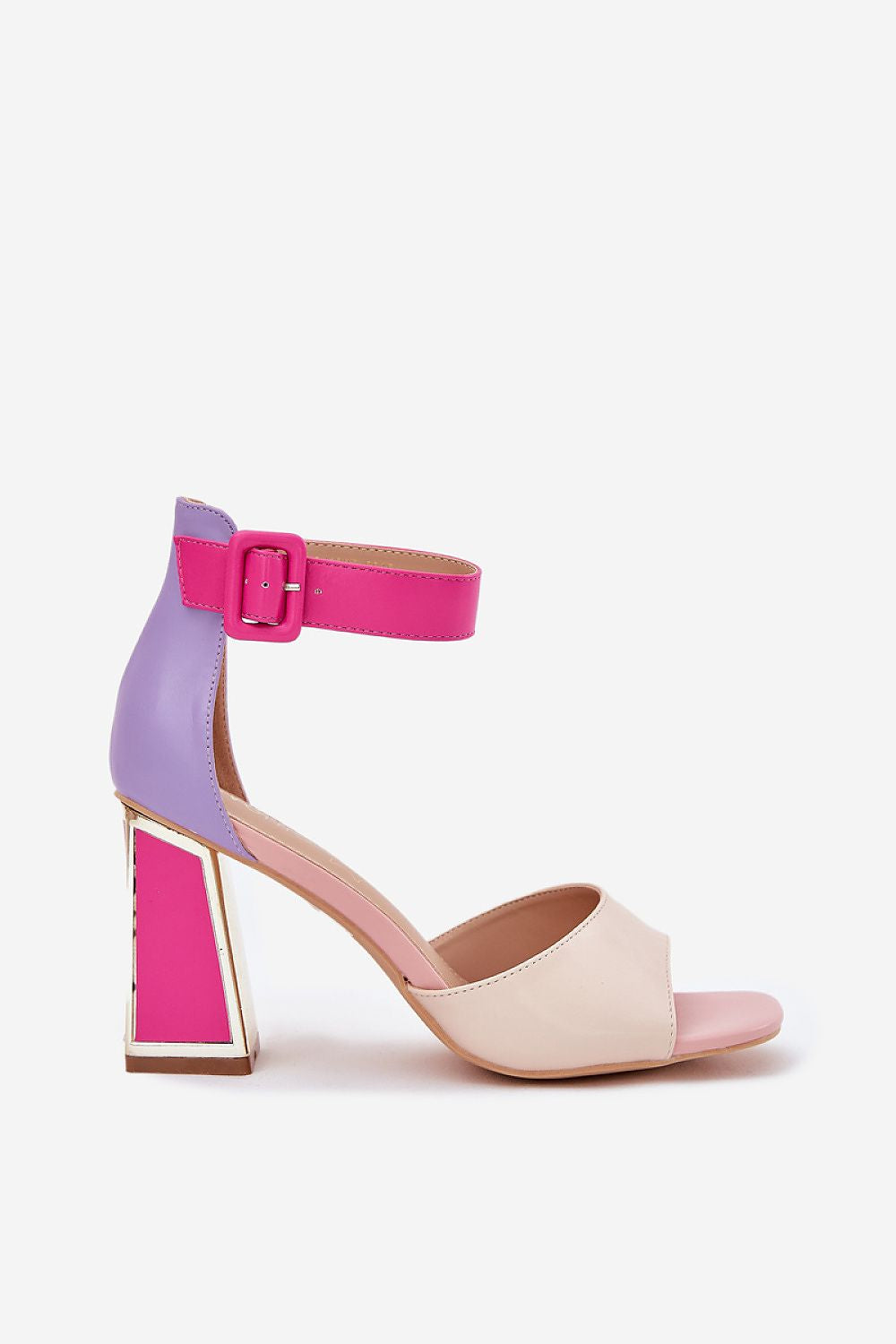 sandalen op hak model 213932 Step in style