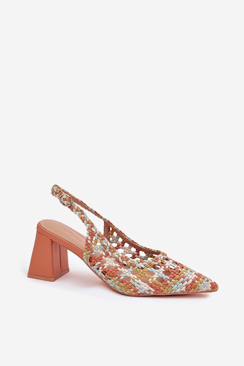 sandalen op hak model 214086 Step in style