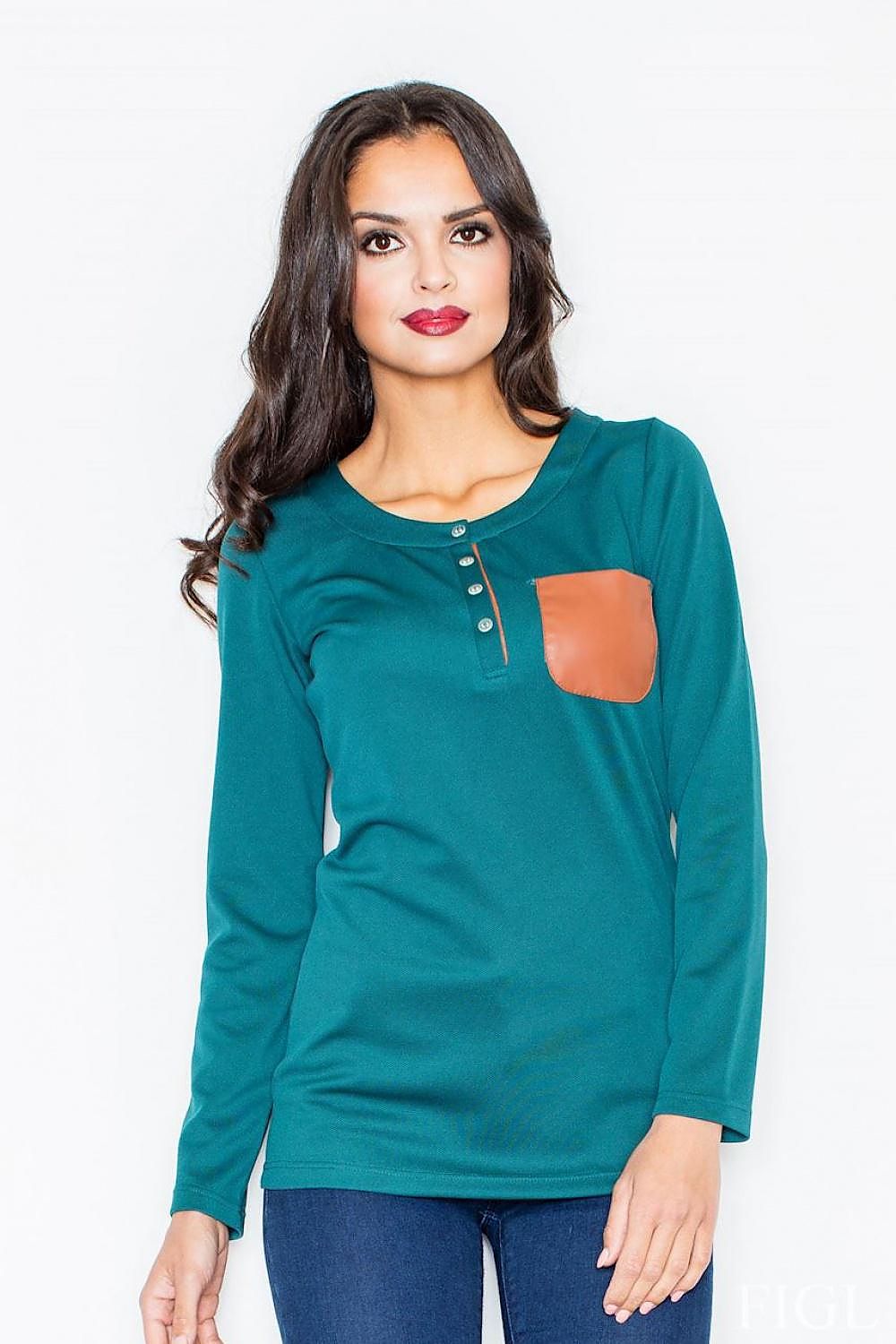 blouse model 111737 Figl