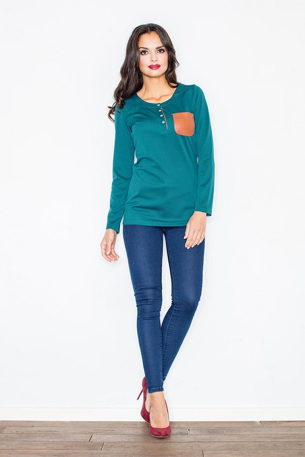 blouse model 111737 Figl