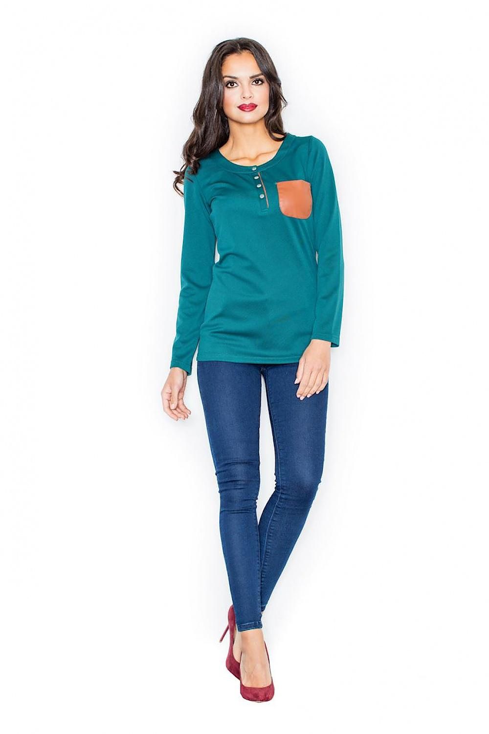 blouse model 111737 Figl