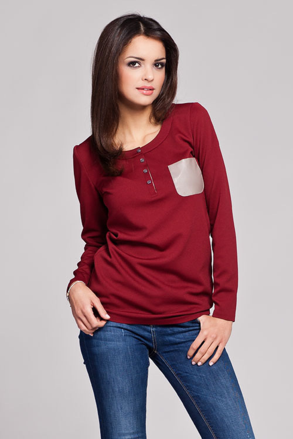 blouse model 27977 Figl