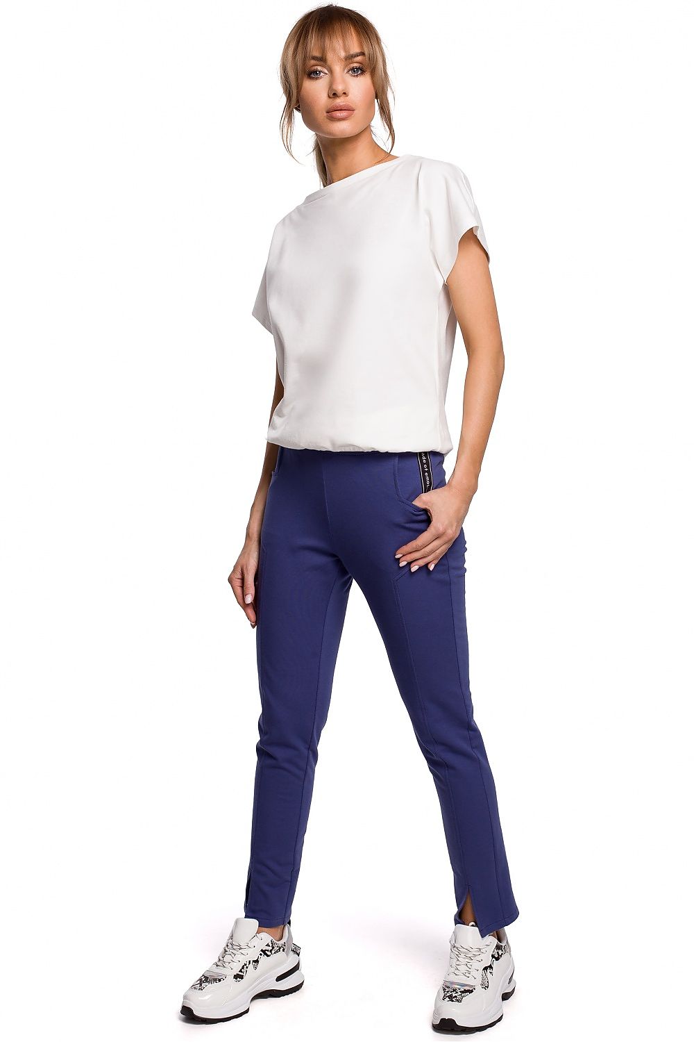Lange broek model 142271 Moe