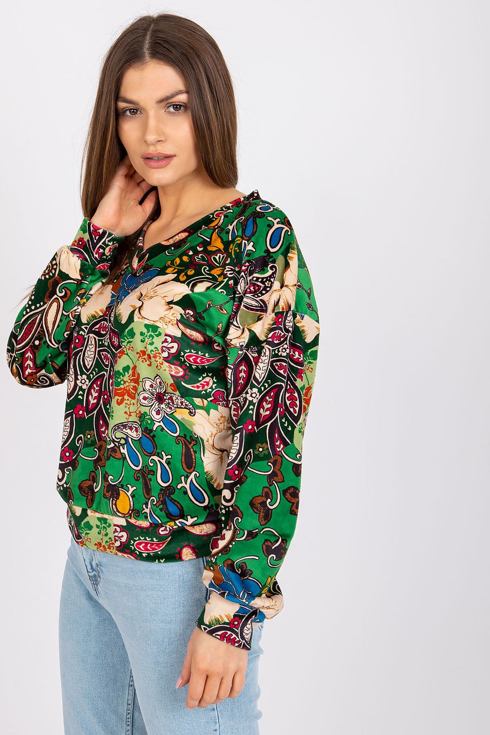 blouse model 162583 Italy Moda