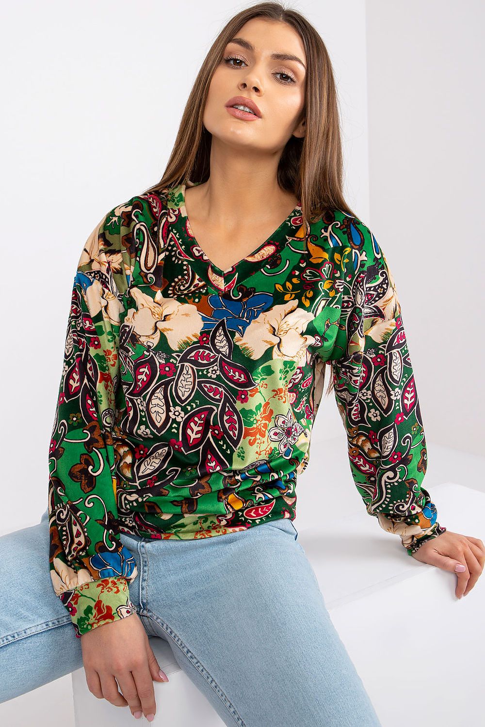 blouse model 162583 Italy Moda