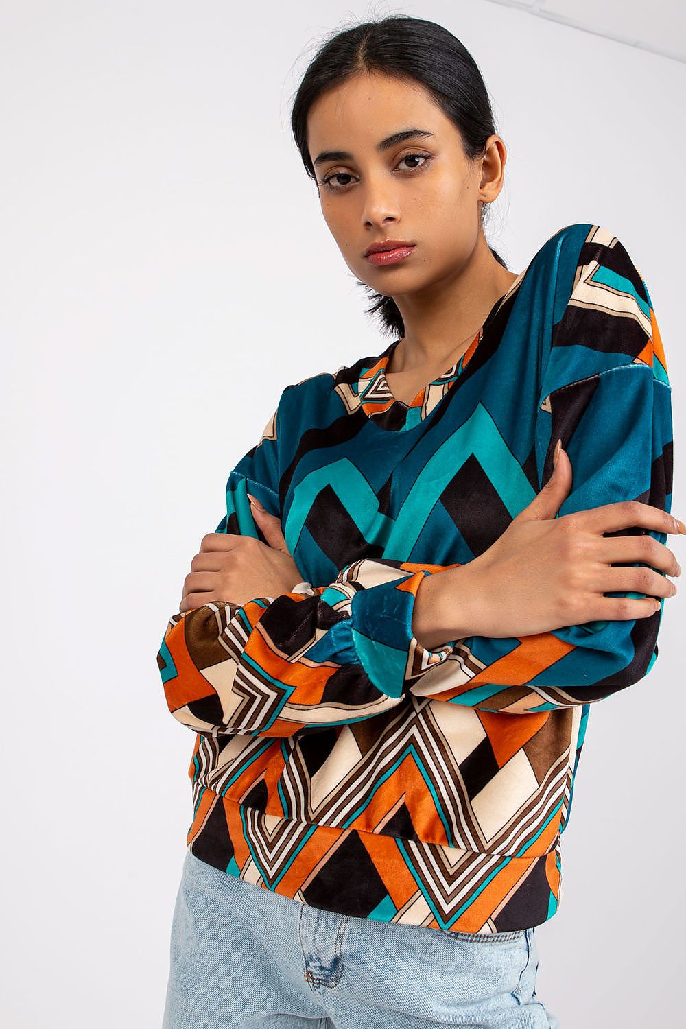 blouse model 162587 Italy Moda