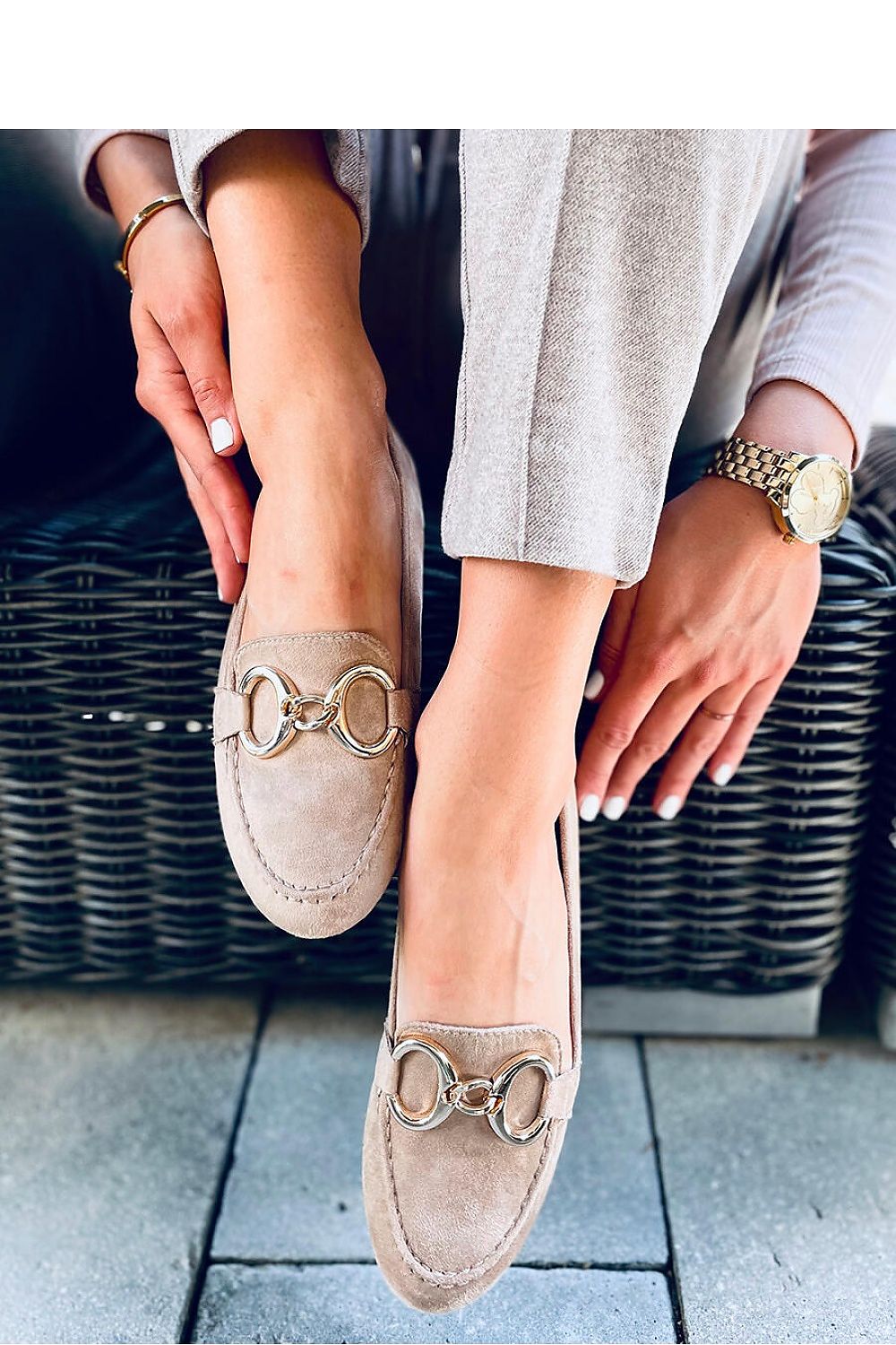 Moccassins model 166435 Inello