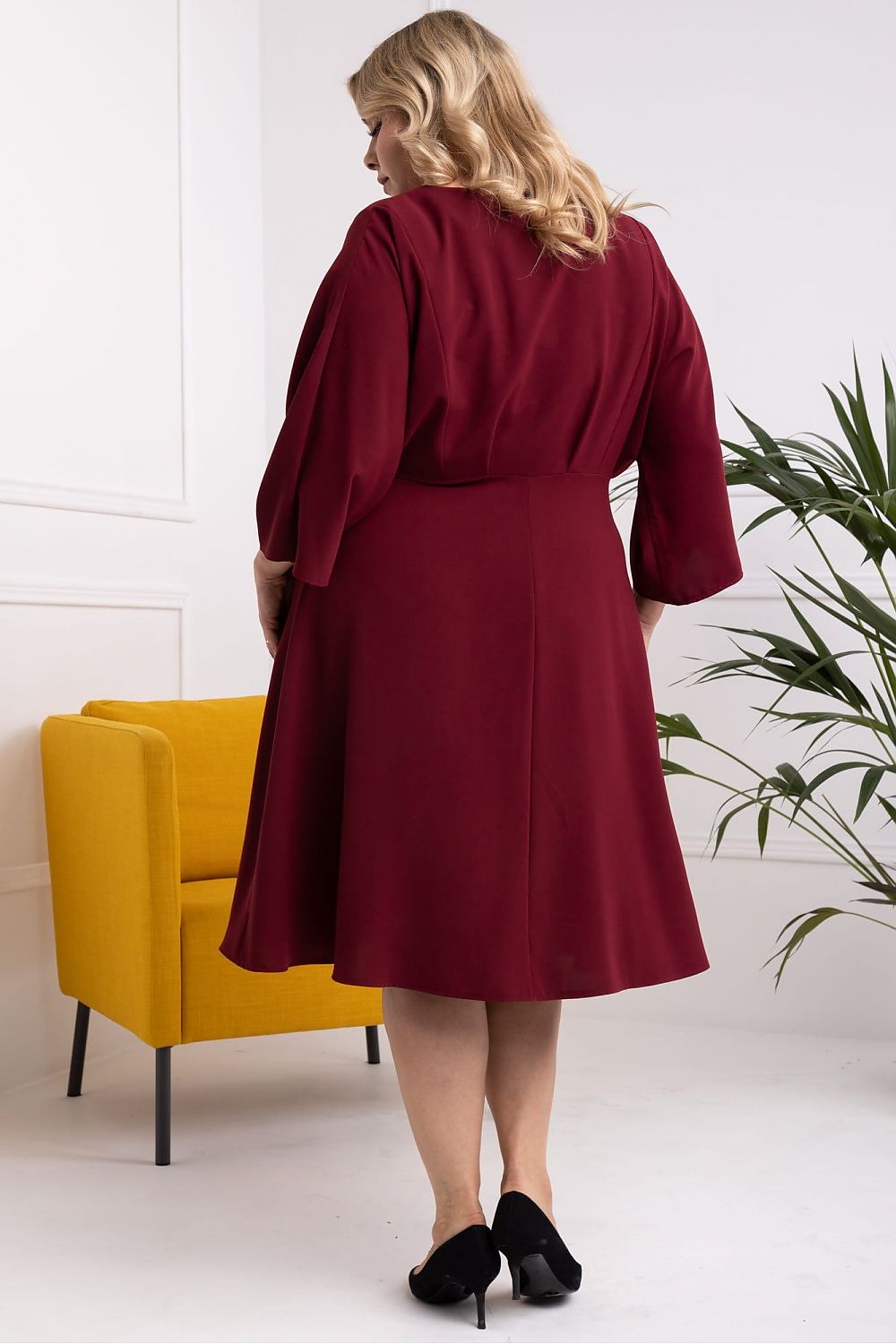 Plus size jurk model 169252 Karko