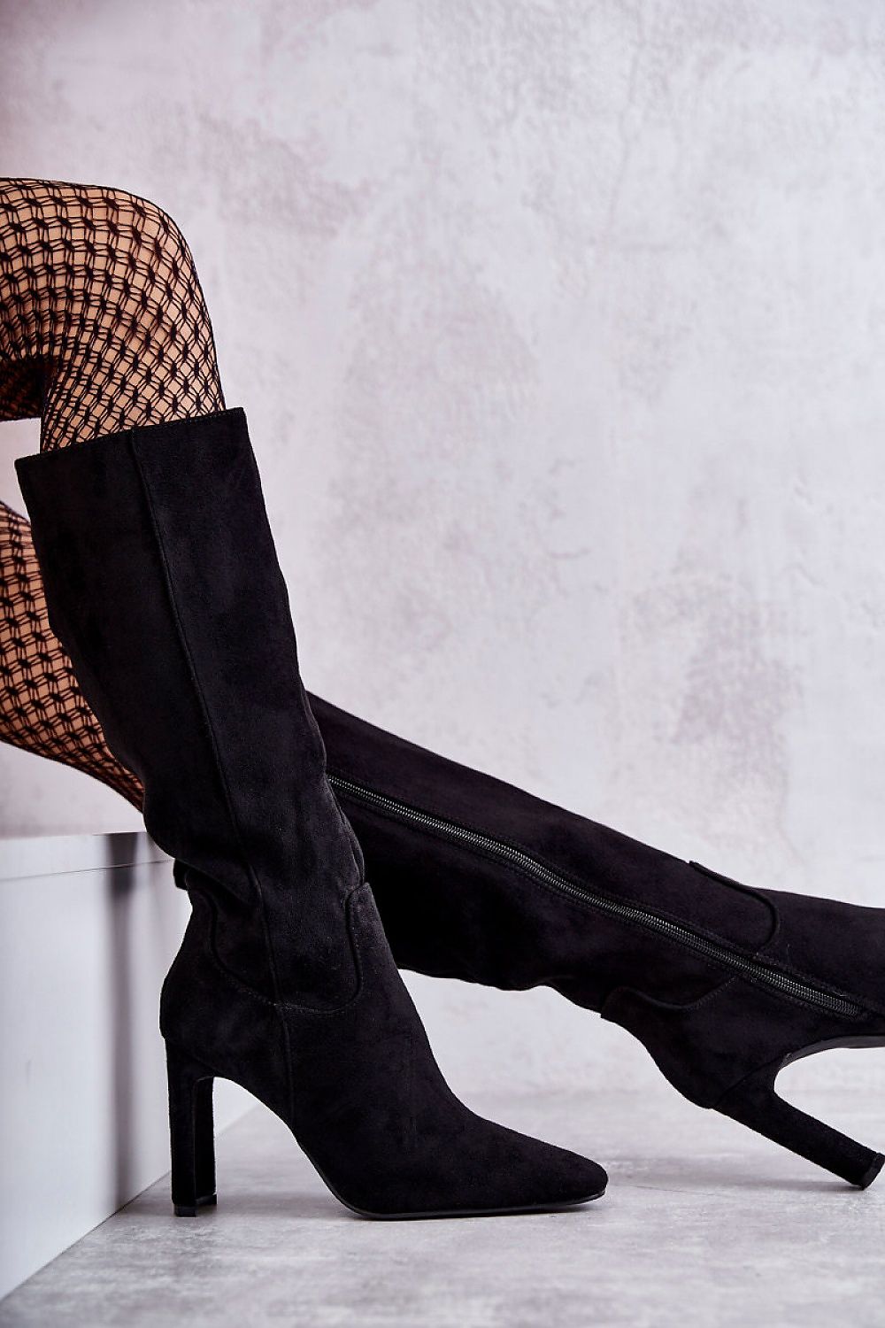 Laarzen met hoge hakken model 173449 Step in style