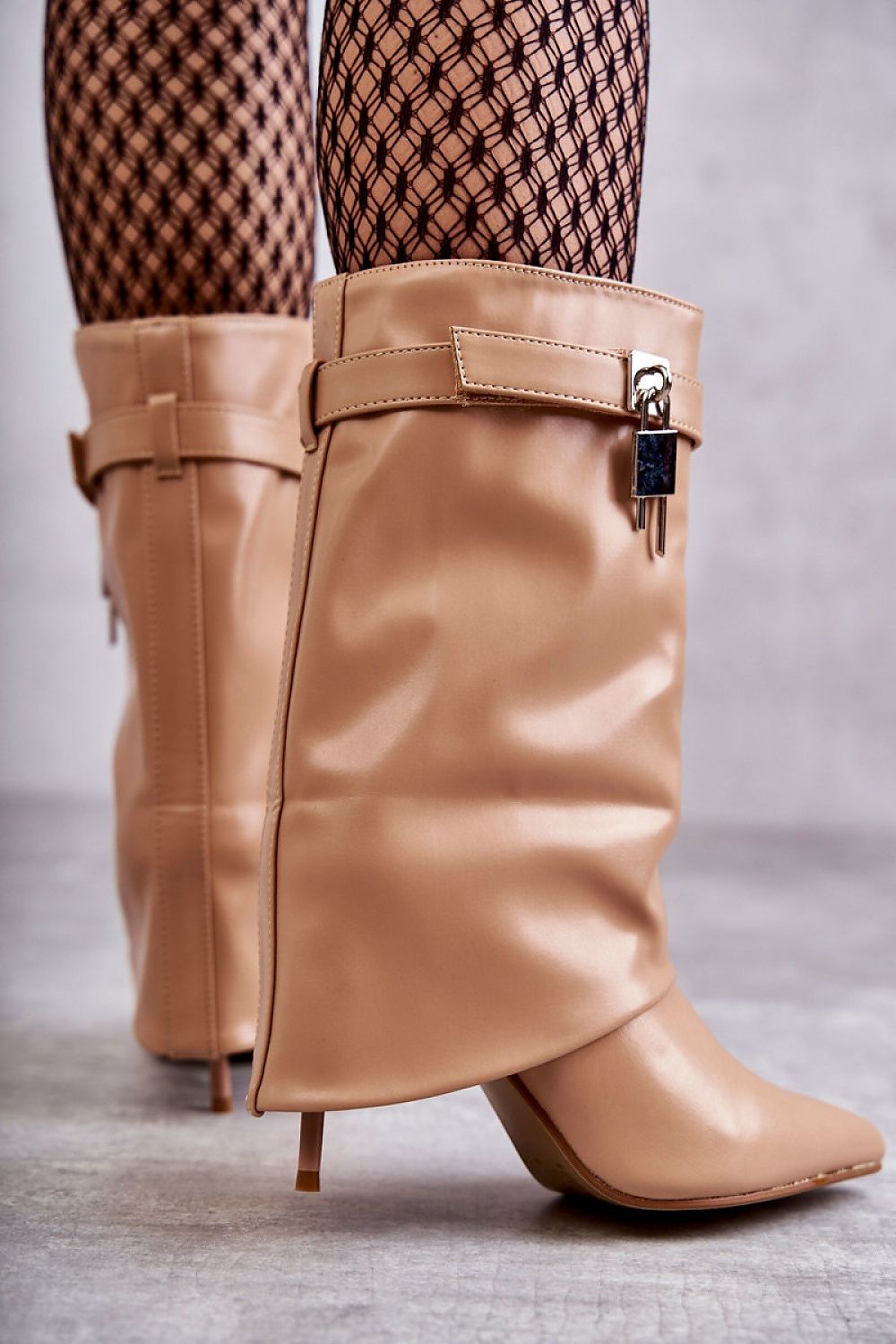 Laarzen met hoge hakken model 173593 Step in style