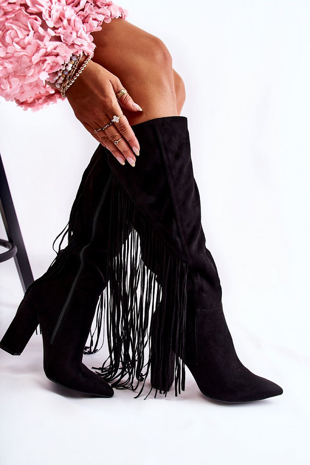 Laarzen met hoge hakken model 173619 Step in style