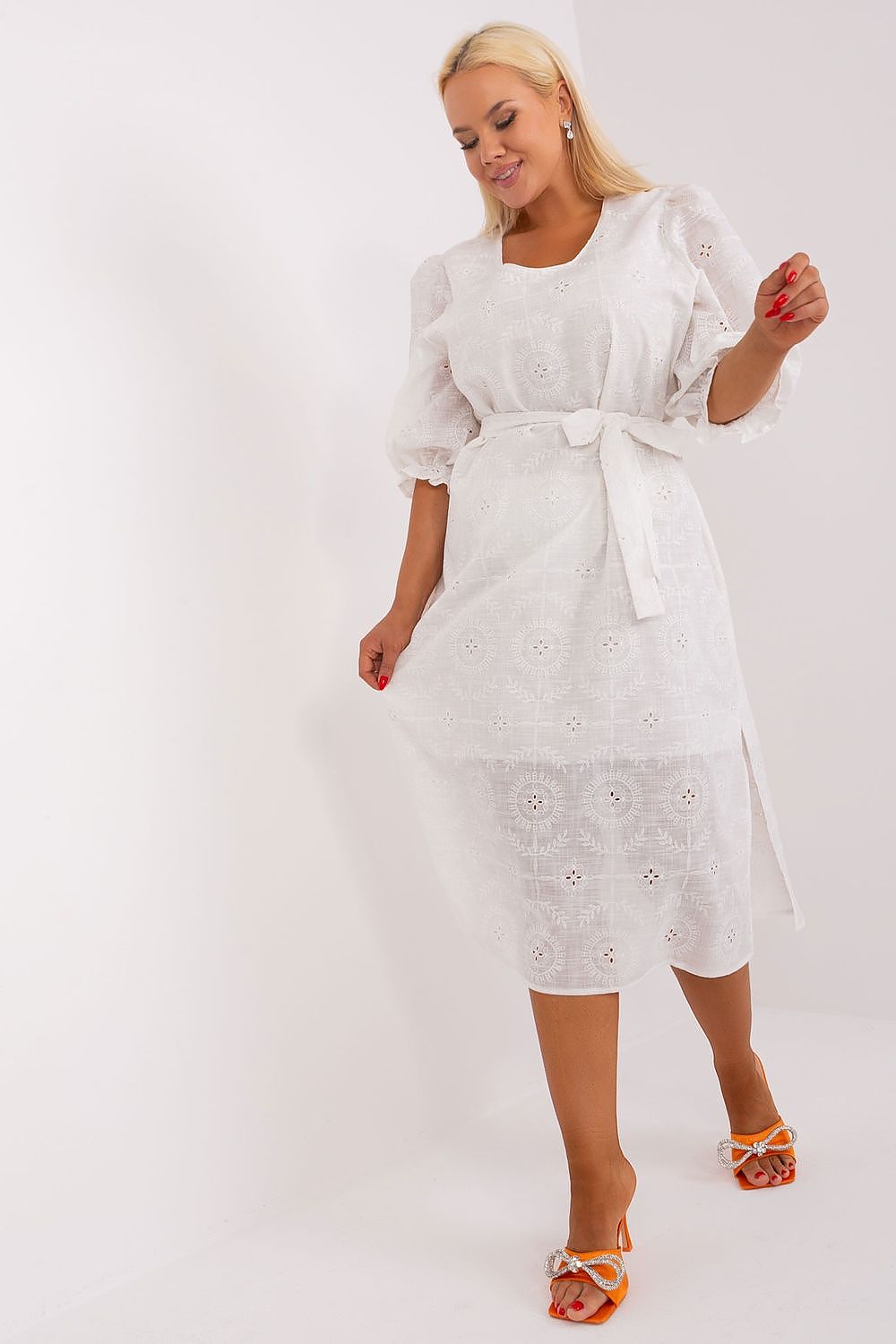 Plus size jurk model 182288 Lakerta