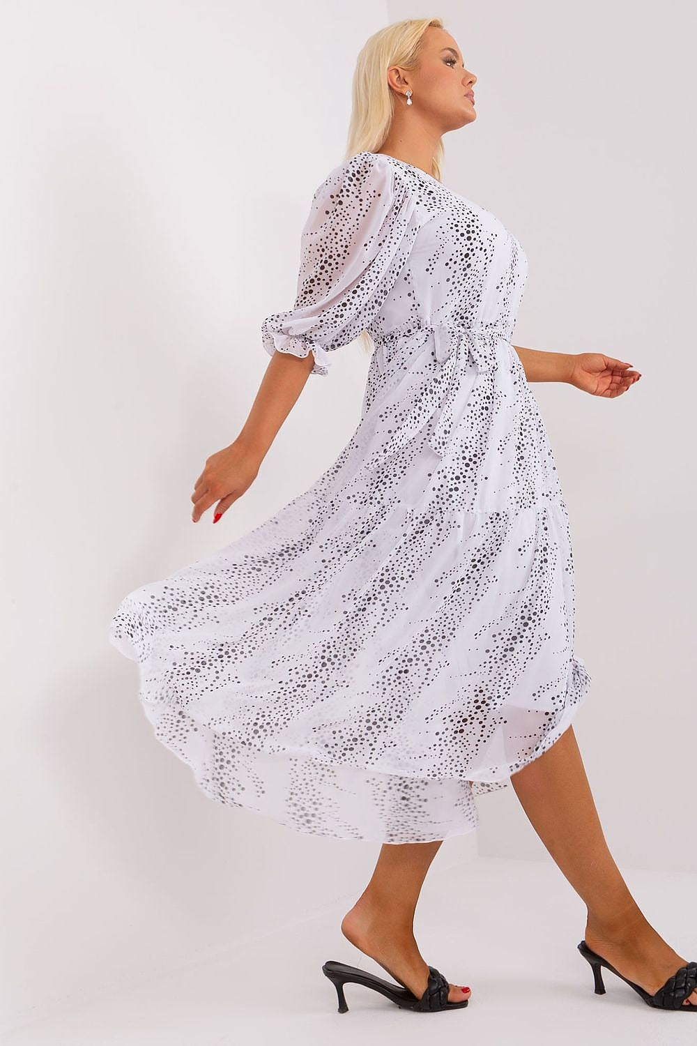 Plus size jurk model 182291 Lakerta